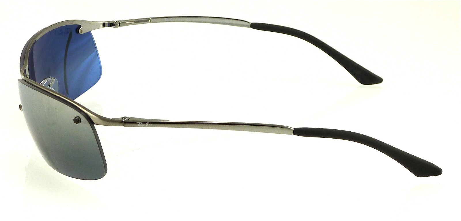 Ray-Ban RB3183 Gunmetal l Polarized Silver Gradient Mirror RB3183 004/82 63mm