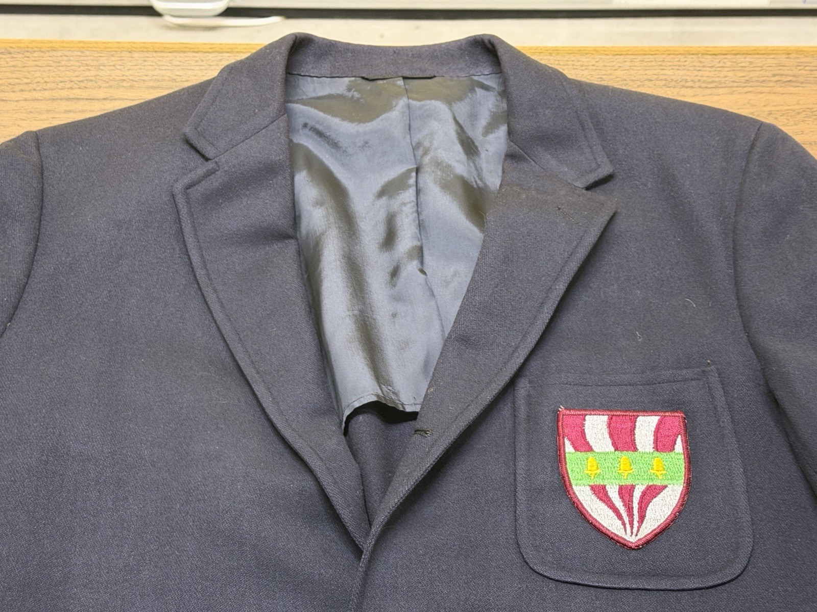 Vintage Yale Silliman College Men’s Black Blazer – Deansgate Co-Op – 46R