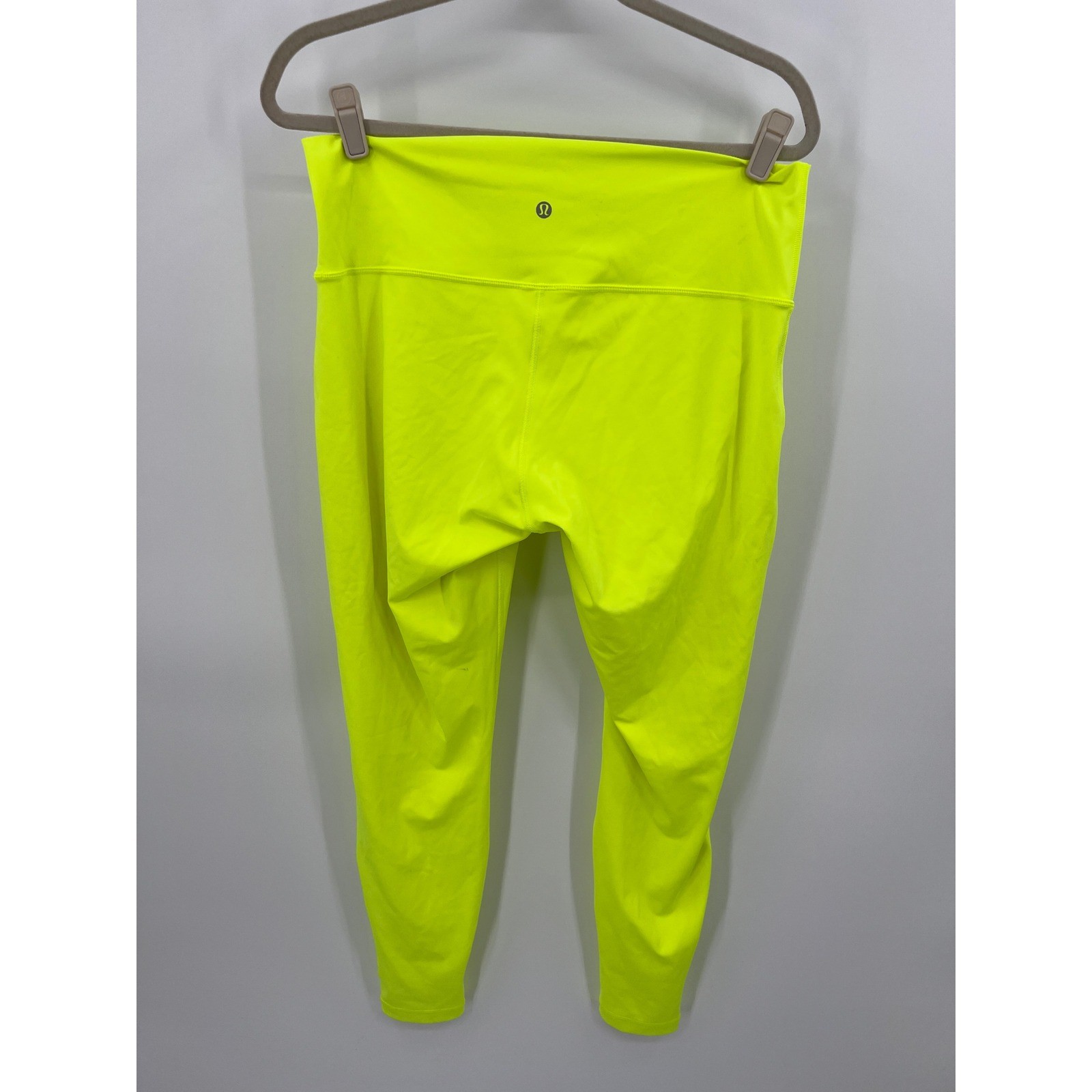 Lululemon Align High-Rise Legging 25 Electric Lemon Neon Yellow Size 14