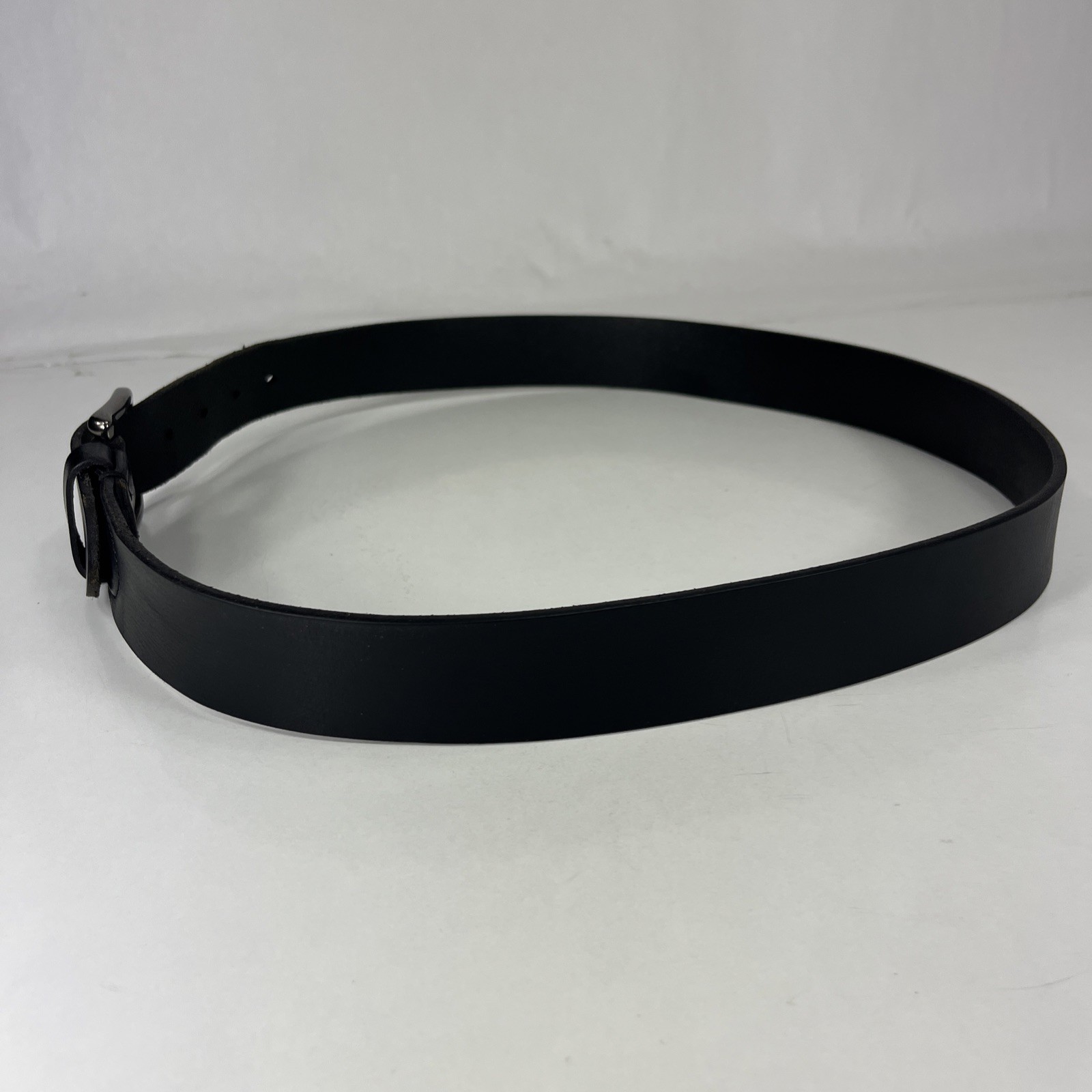 Wrangler Black Genuine Leather Work Belt – Men’s Size 38/95