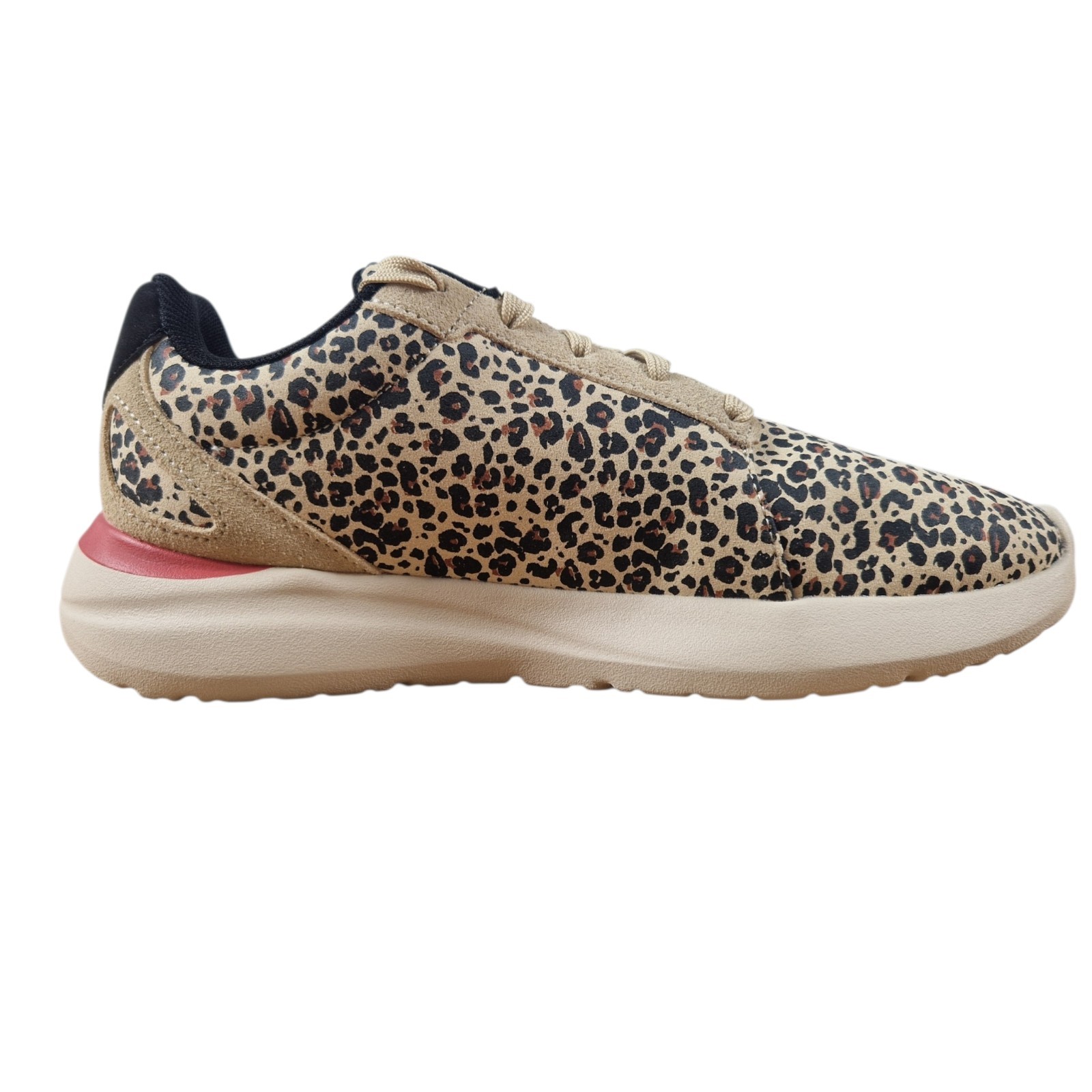 Puma Softride Cosmic LT W Animal Sneakers Womens Sz 38 39 New Toasted Almond DS