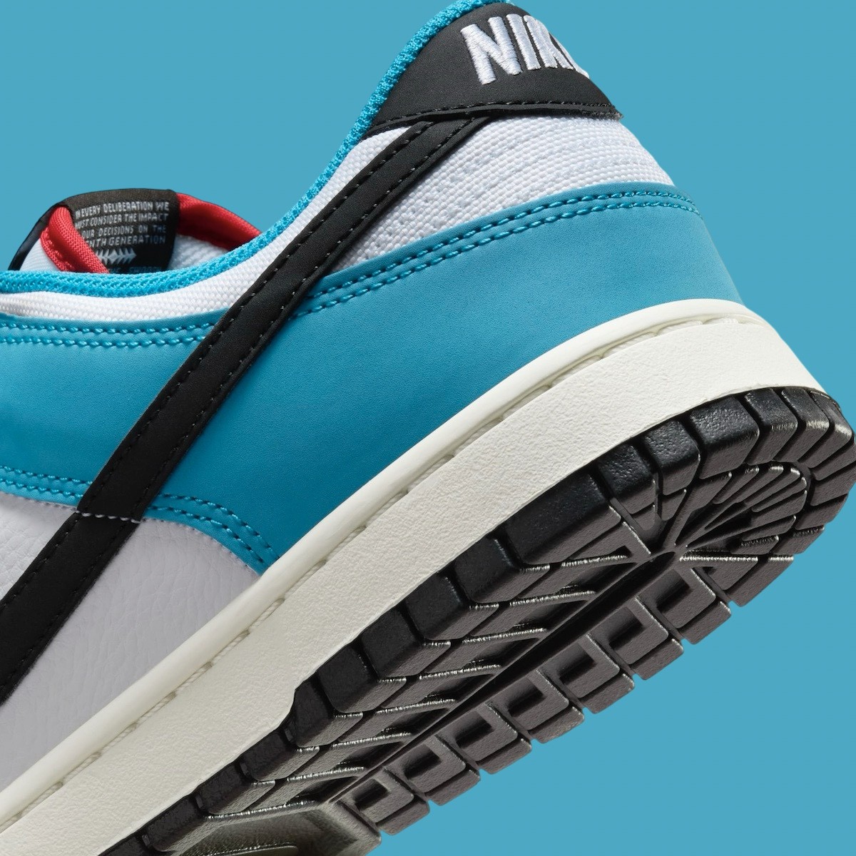 Nike Dunk Low Next Nature N7 Dark Turquoise Blue HJ9088-488 sz 7 Men’s