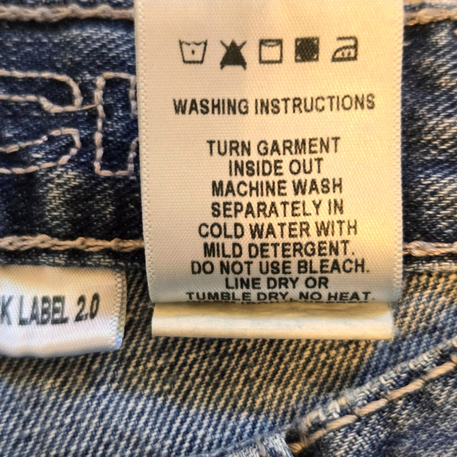 Cinch Black Label 2.0 Light Wash Fade 34×36″ Denim Western Blue Jeans