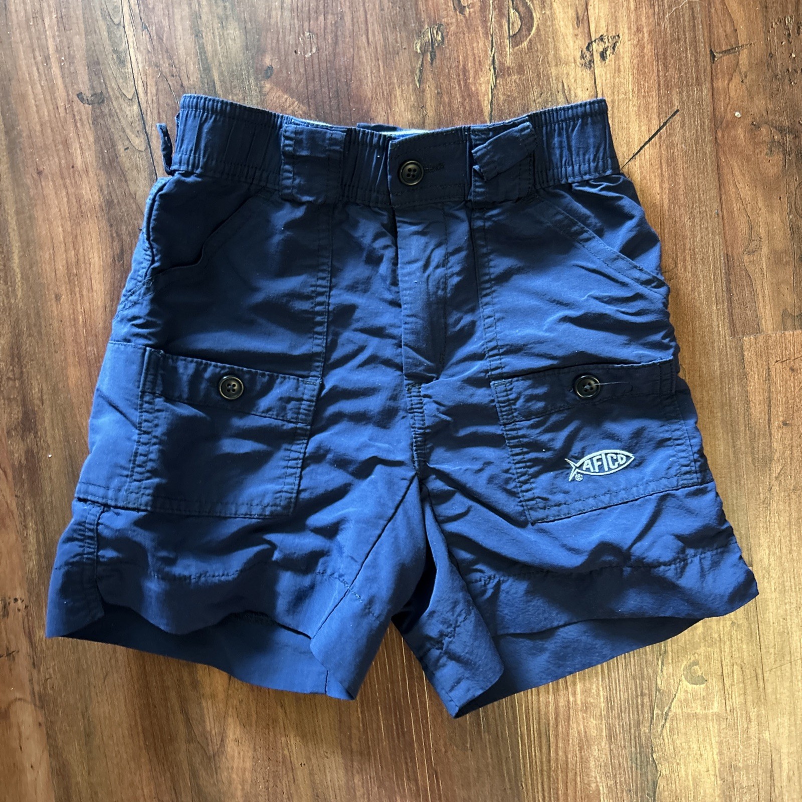 AFTCO & Columbia 22 in S Shorts Boys Youth Nylon Cargo Fishing Lot Of 10 Preppy
