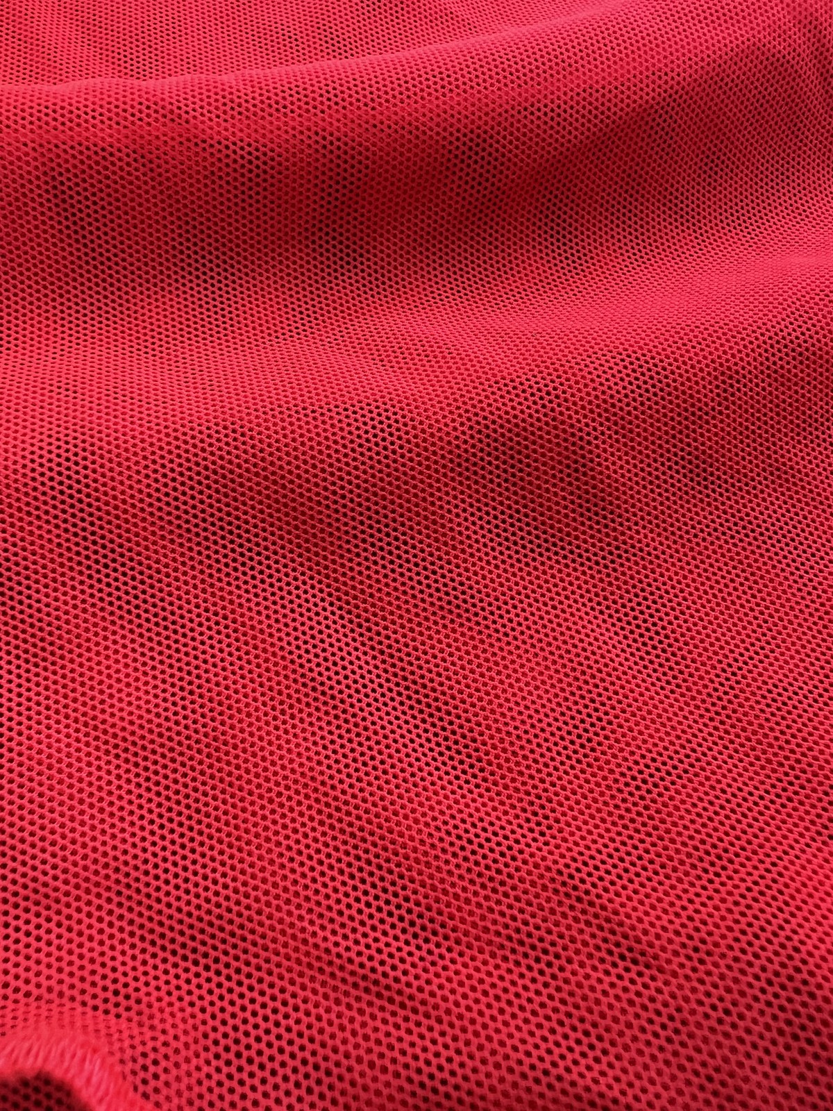 OP Sheer Red Mesh Shorts Womens Large 77 Nylon 23 Spandex Neon Athletic USA
