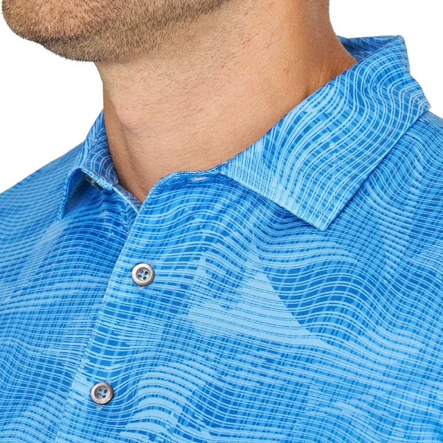 Greg Norman Men’s Performance Golf Polo Size M Blue