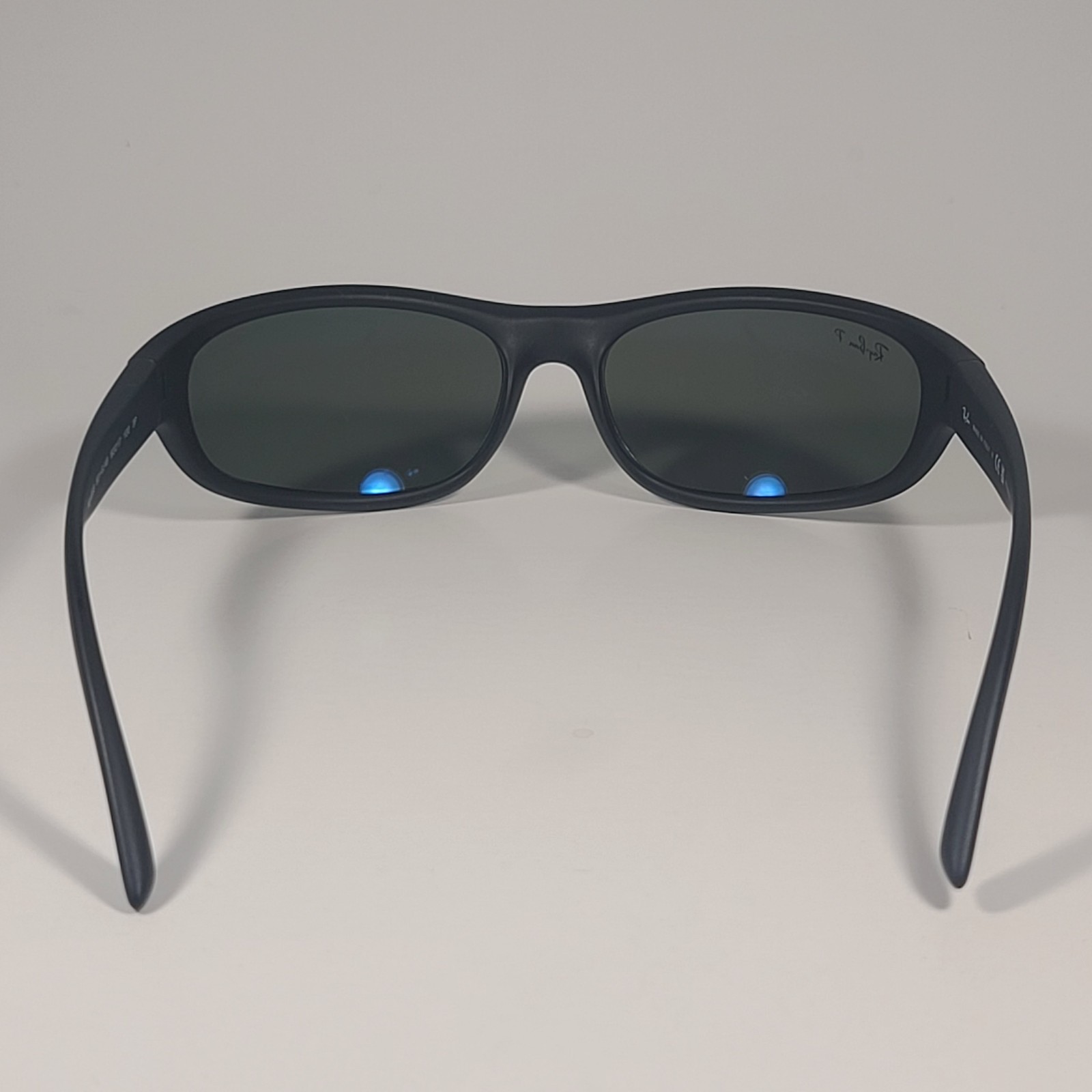 Ray-Ban Predator Polarized Sunglasses Matte Black Green Lens RB4033 601-S/48