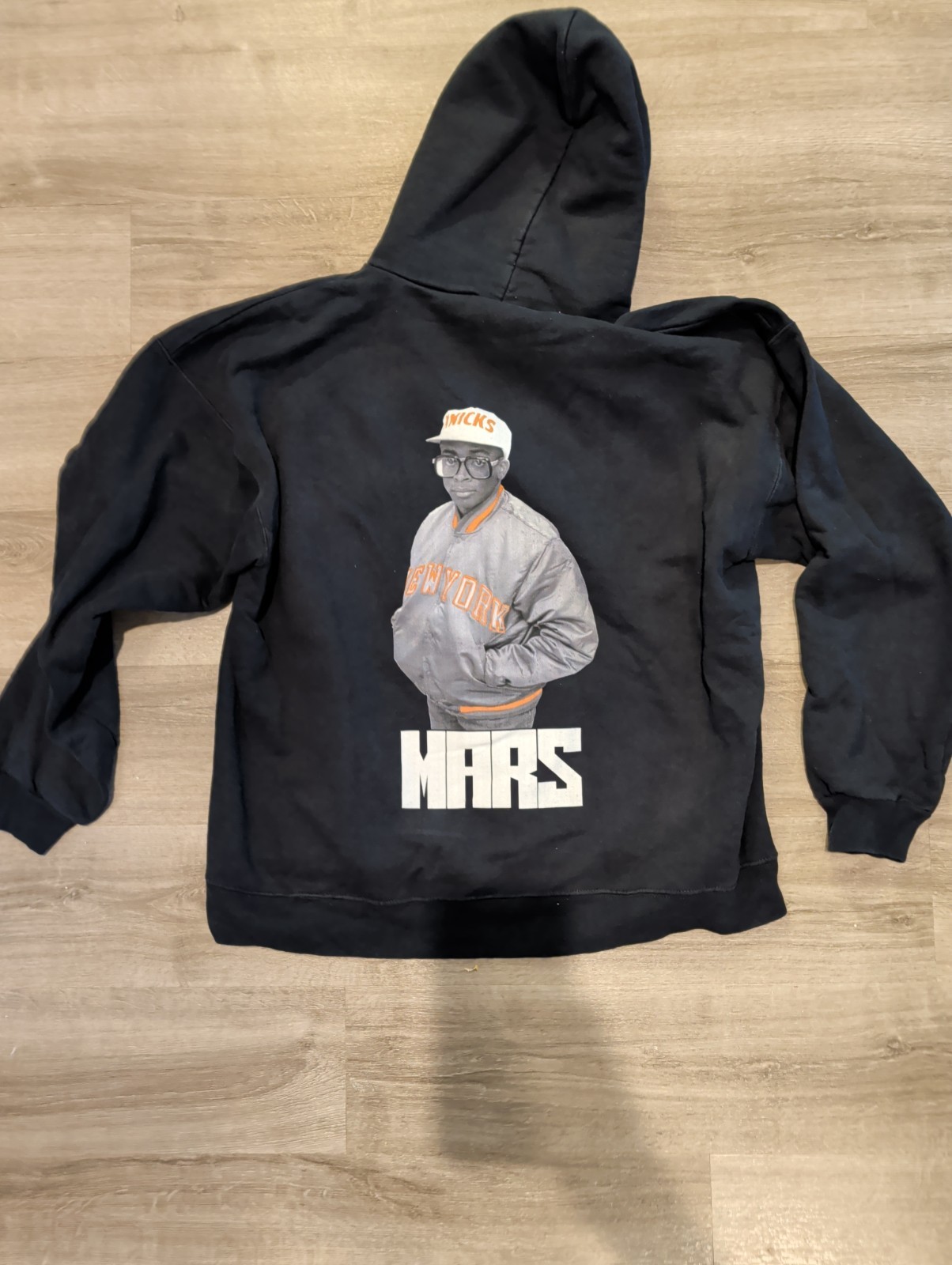 New York Knicks Spike Lee Hoodie. Size Large. 40 Acres And A Mule. Very Rare