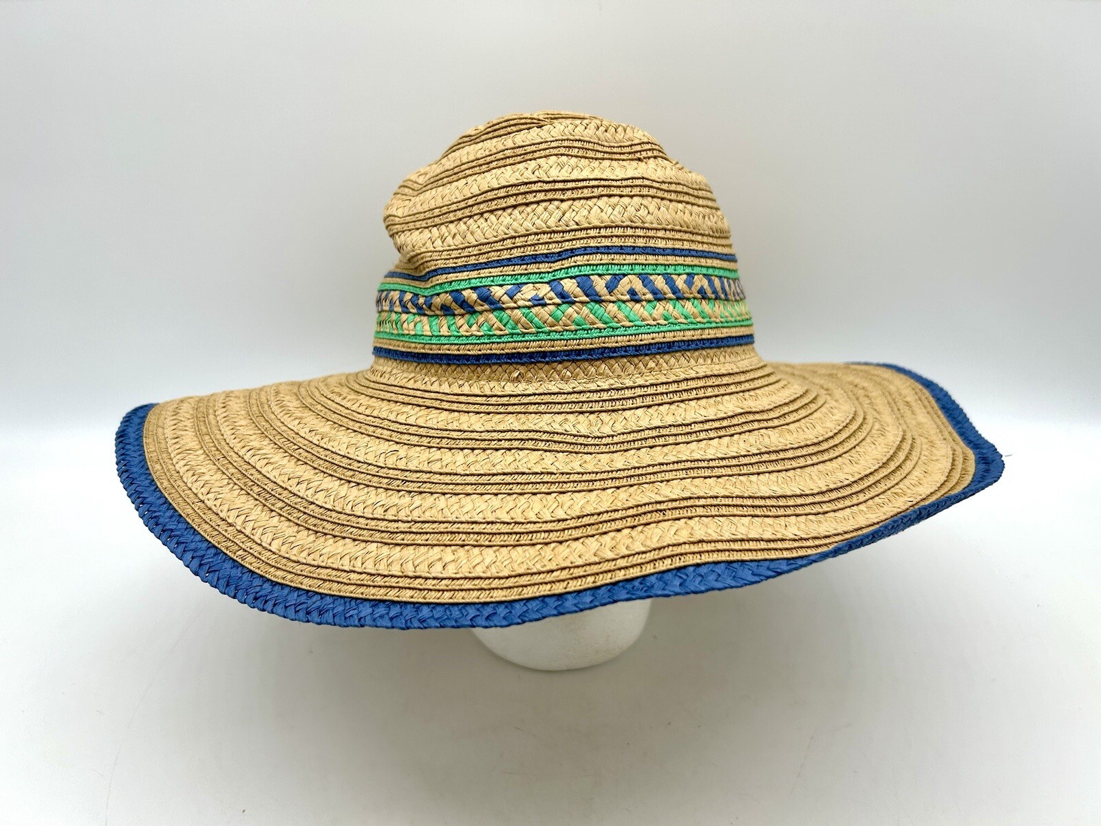 New Pistil Wide Brim Floppy Summer Straw Sun Hat Beach Women’s Unisex OS NWT