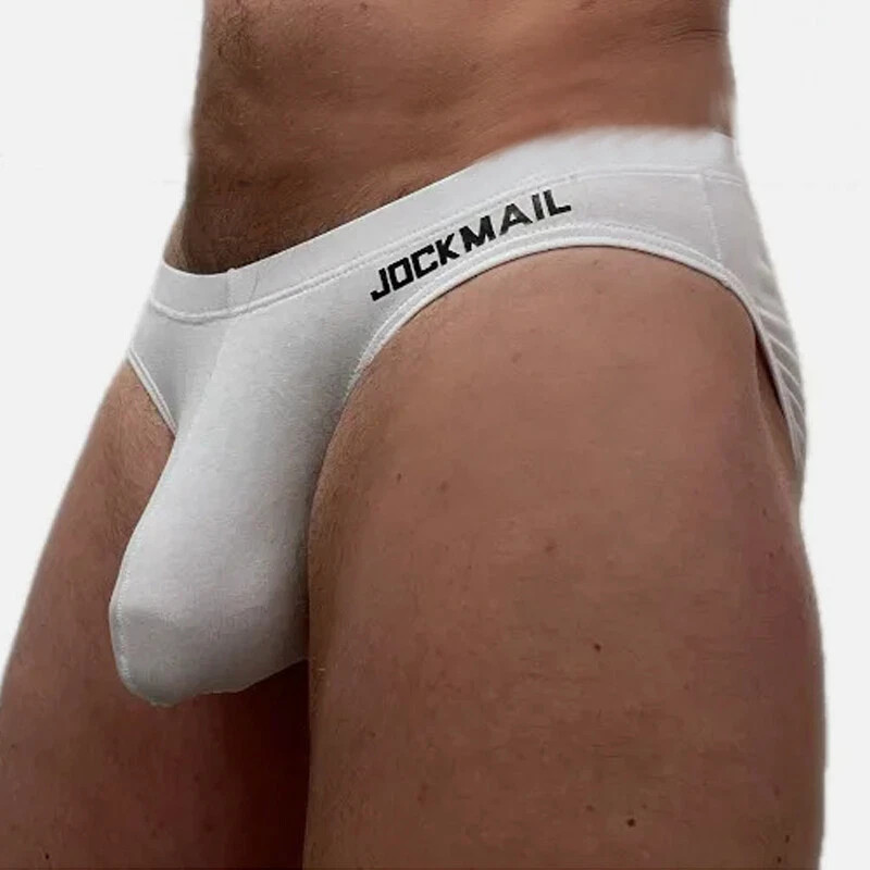 Jockmail Sexy Men’s Underwear Briefs U convex Pouch Design Cotton Underpants US