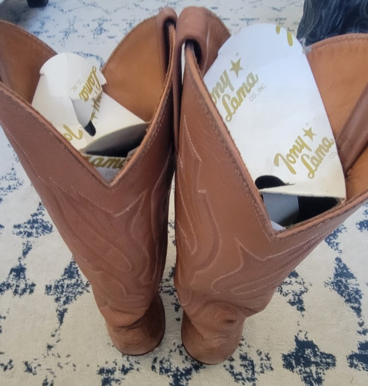 J Chisholm 5 Pairs Men’s Cowboy Boots Size 9 D Western Made In USA