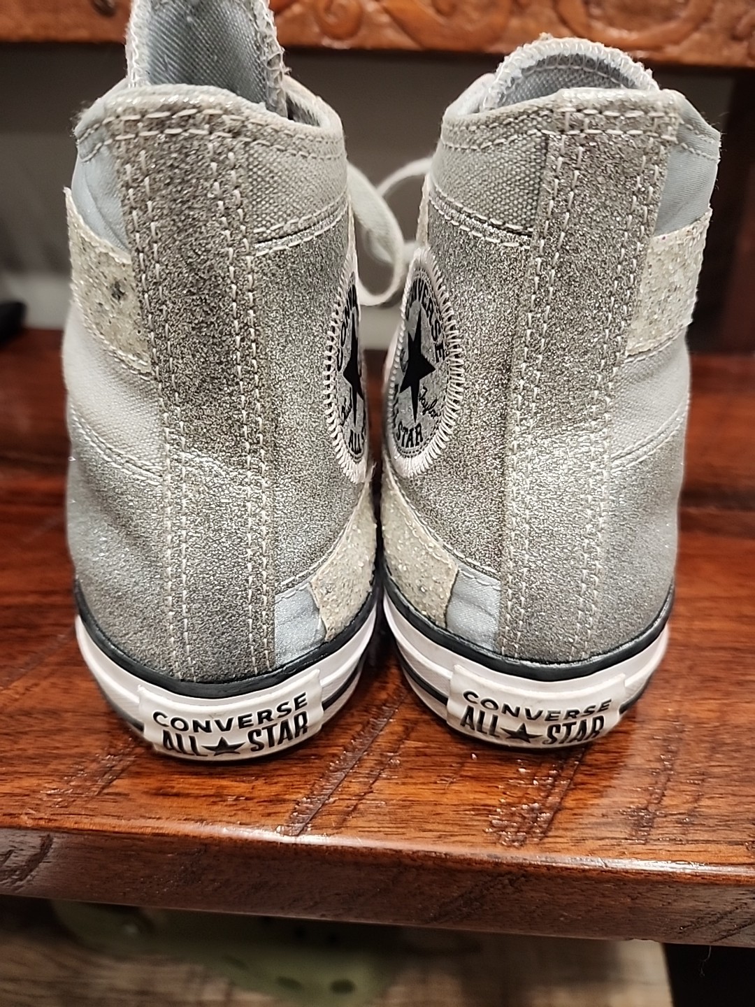 Converse All Star Chuck Taylor Ash Stone Glitter 569426C Grey Glitter size 7