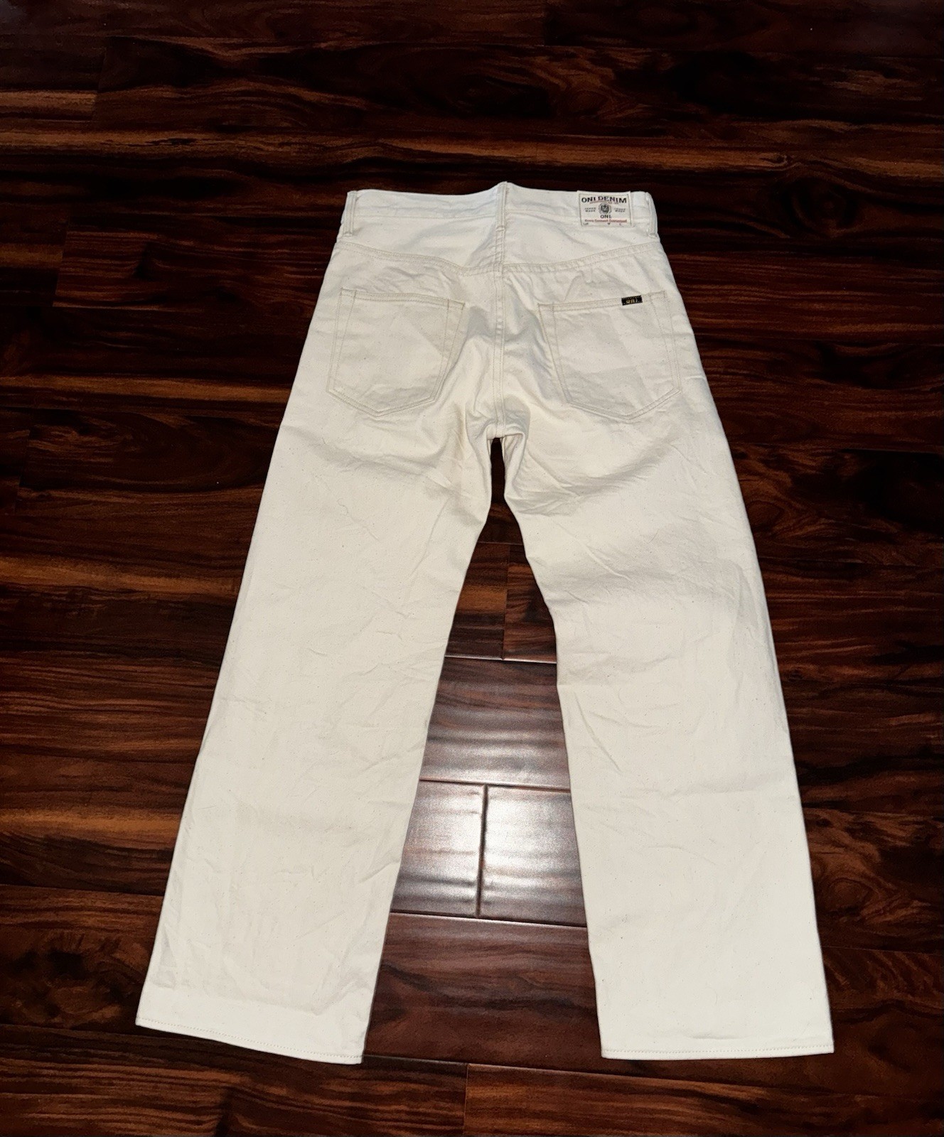 ONI Denim 200 Ecru Wide Straight 12.4oz Organic Cotton Selvedge Denim |