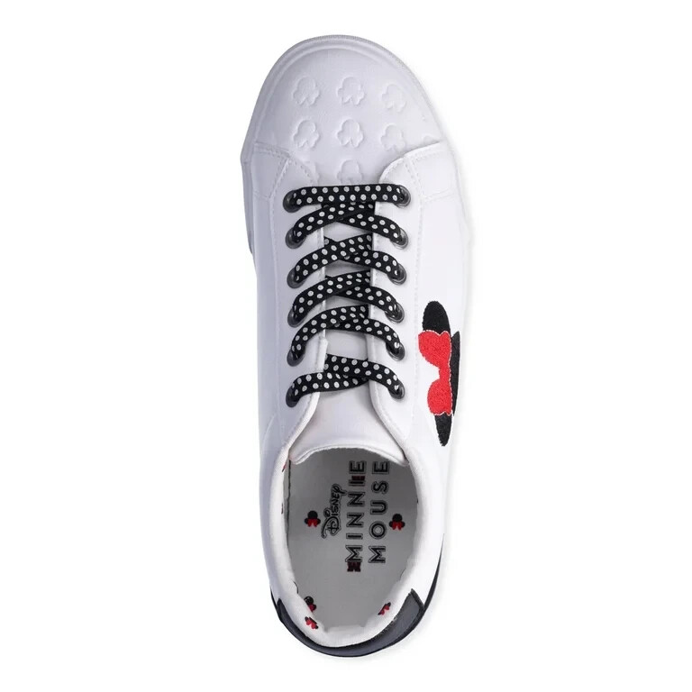 Disney – Minnie Mouse Women’s Low-top Court Sneakers – Brand New w/Tags