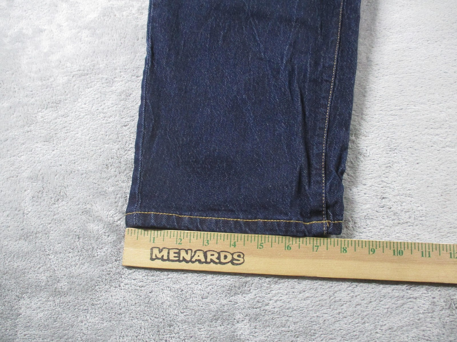 Free Assembly Jeans Womens 8 Dark Wash High Rise Relaxed Straight Denim Blue