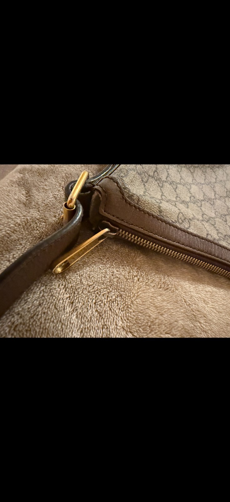 GUCCI Shoulder Bag Ophidia GG Canvas Used Excellent Condition