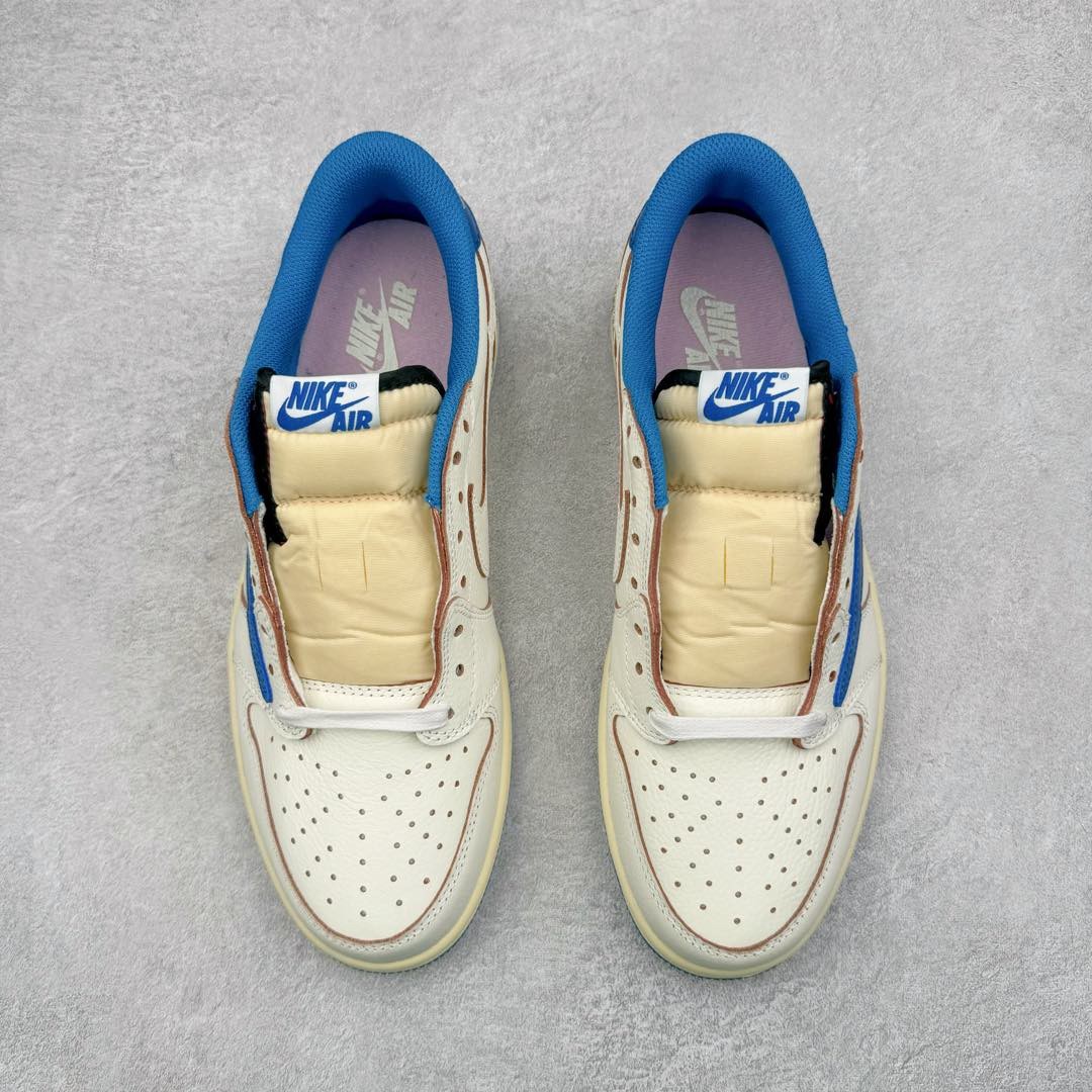 Travis Scott x Fragment x Air Jordan 1 Low OG SP “Sail Military Blue” DM7866-104
