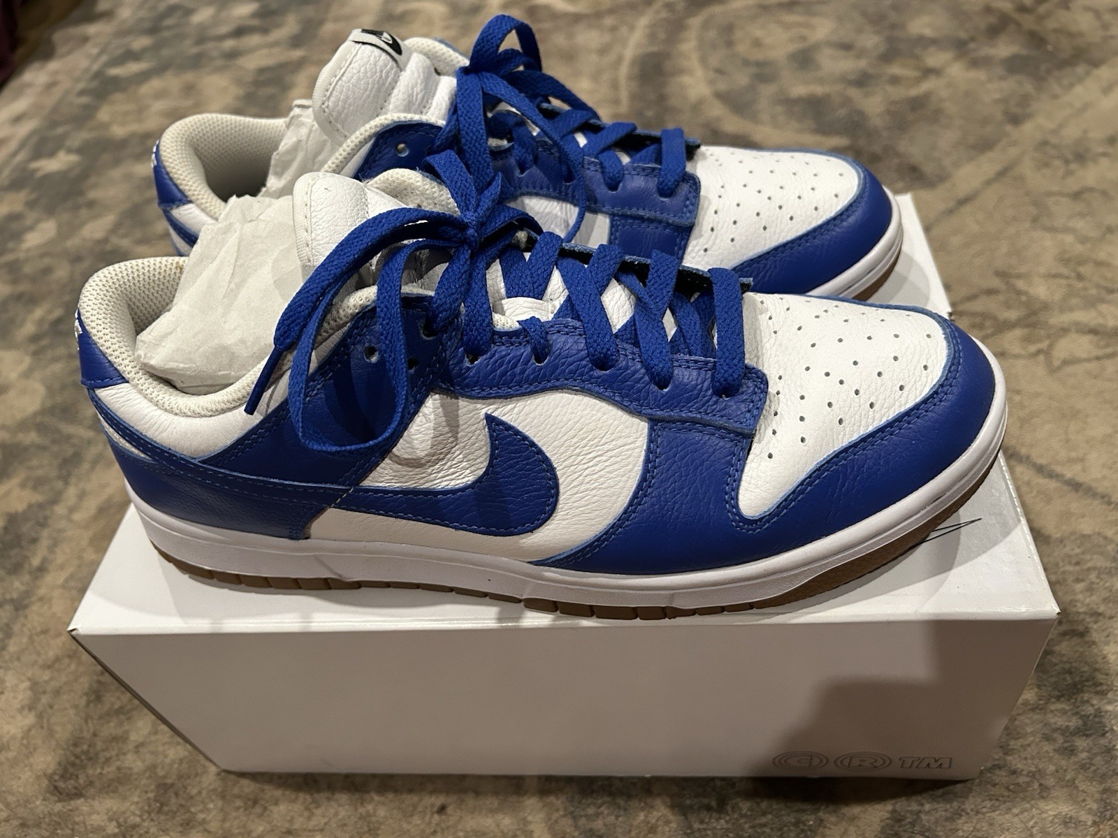 Size 10 – Nike Dunk Low by You Dodgers