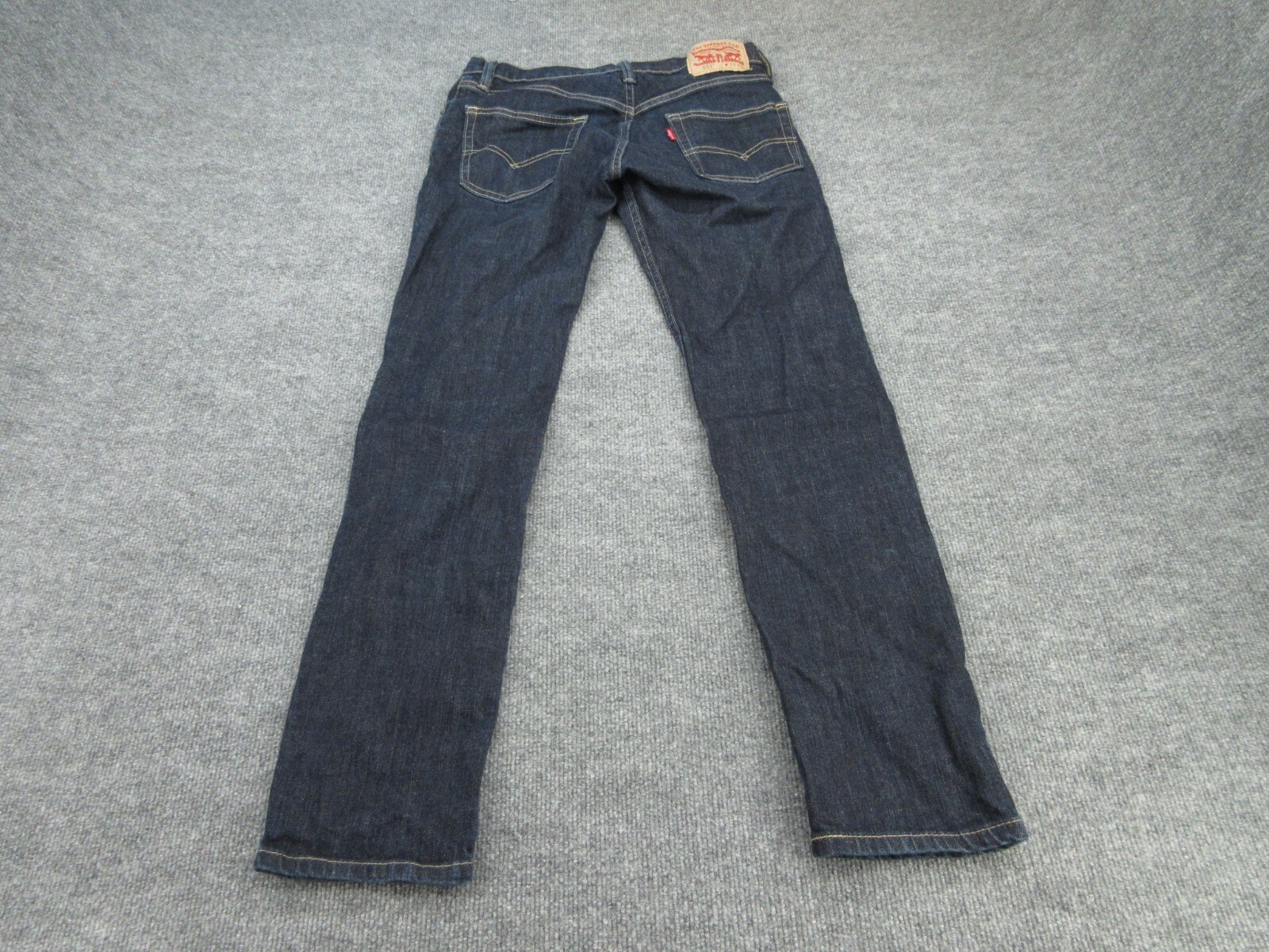 Levis 511 Jeans Mens 29×32 Blue Slim Fit Straight Mid Rise Western (FITS 28×30)
