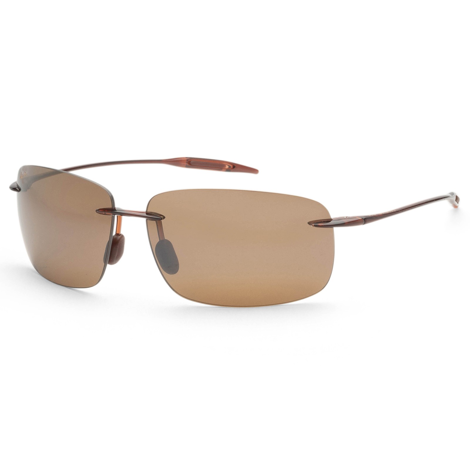 Maui Jim Men’s Breakwall 64mm Brown Polarized Sunglasses MJ0422S-002