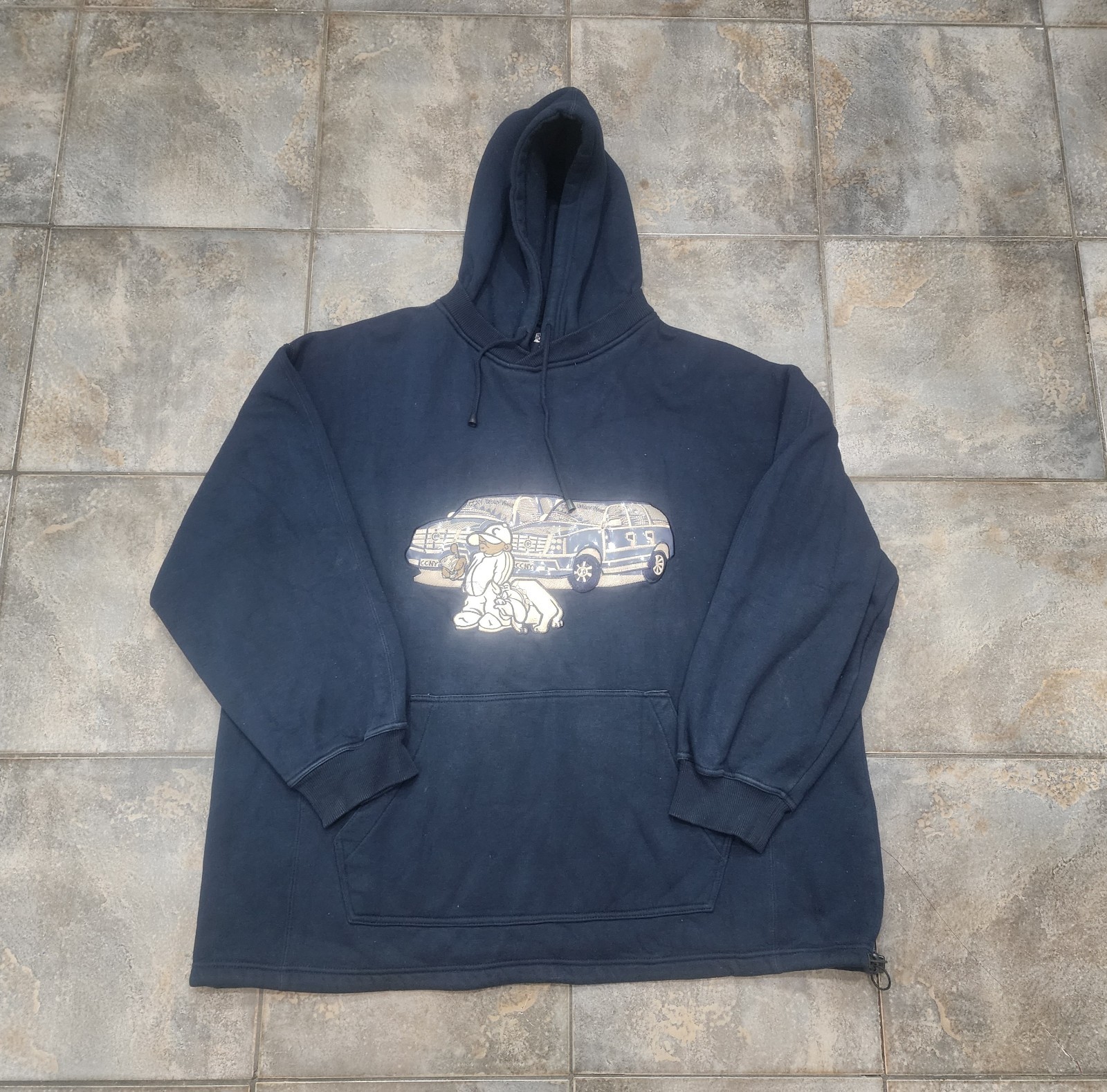 Vintage 90s Canopy Clothing Men’s XL Streetwear Hip Hop Hoodie Sweatshirt