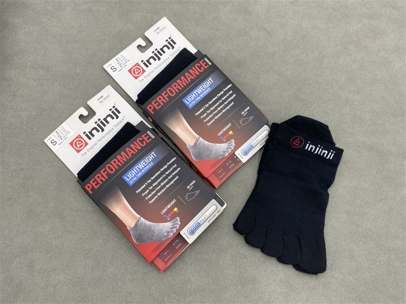 3 Pack Women’s Injinji Performance Lightweight Thin No Show Toe Socks Small