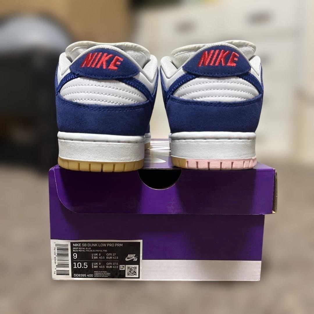Men 9.0US Nike Sb Dunk Low Los Angeles Dodgers
