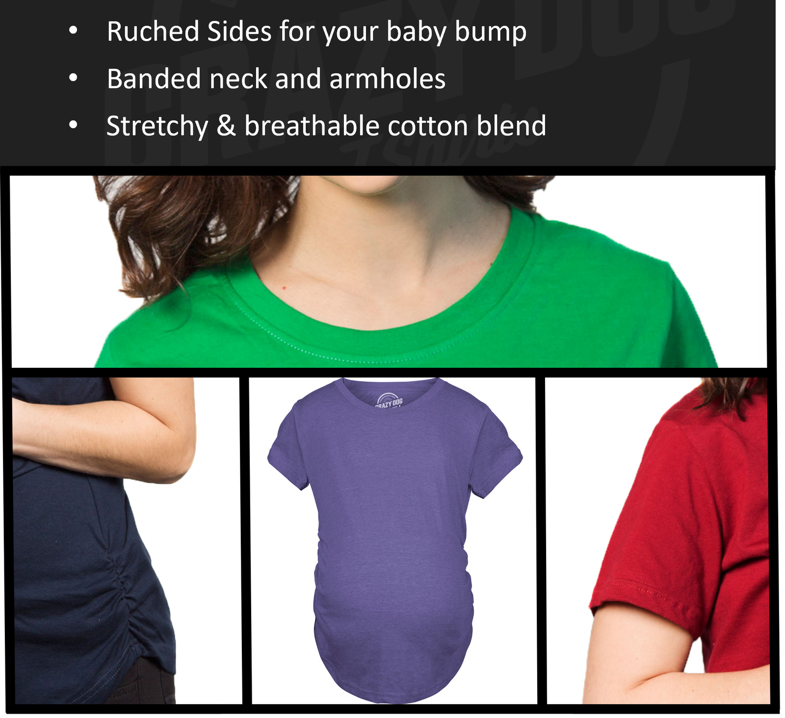 Maternity Lil Firecracker Pregnancy T Shirt Cute 4th Of July USA Tee for Mom to
