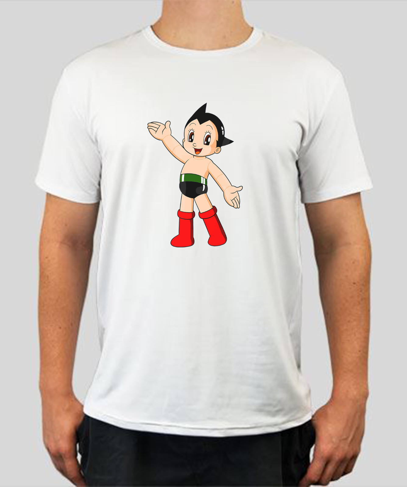 MEN WOMEN TEE TSHIRT SUBLIMATION ASTRO BOY RETRO 80,S TV MOVIE GIFT FAN CARTOON