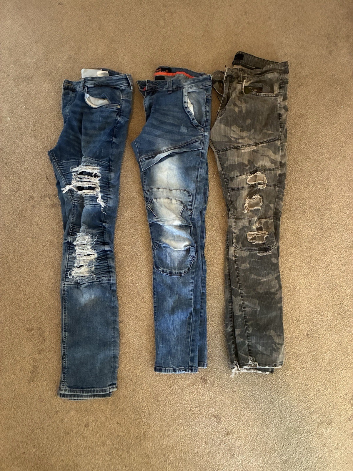 Lot Of 3 mens jeans 32×32
