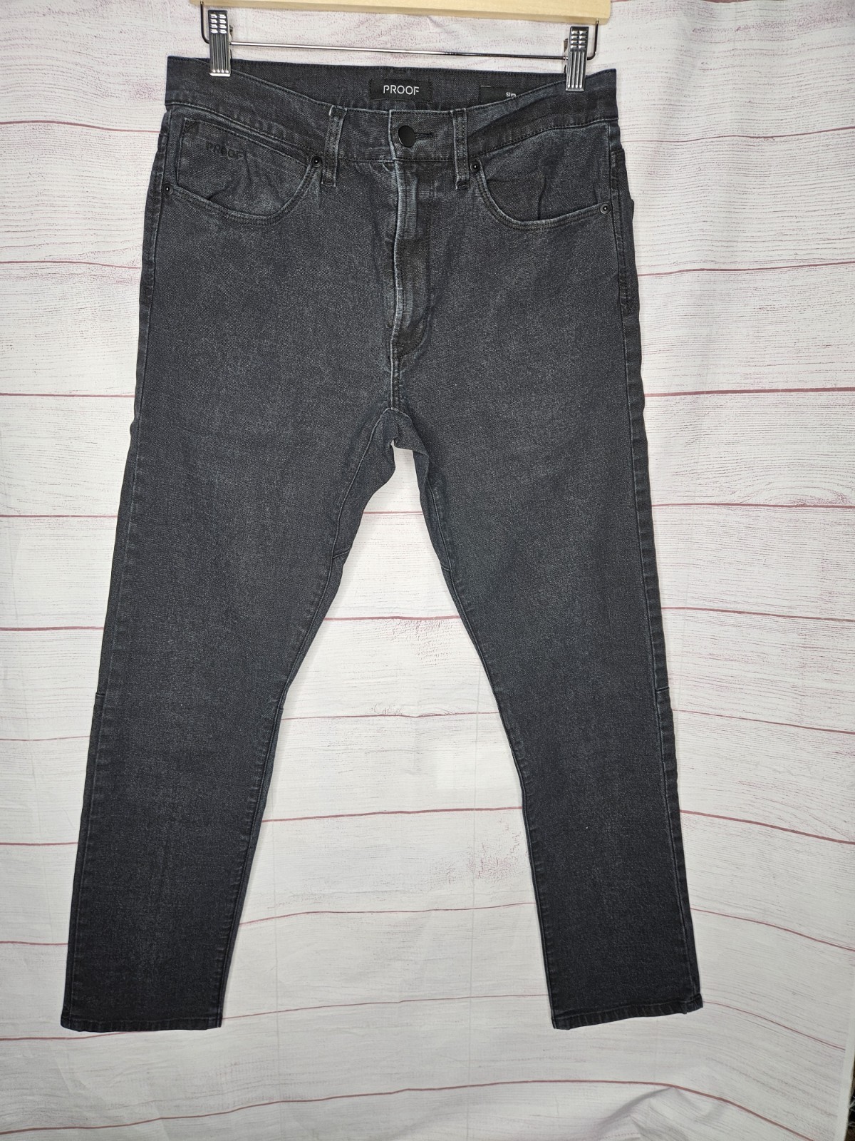 Proof Rover Men’s Slim Tapered Canvas Pants 30×30 Black