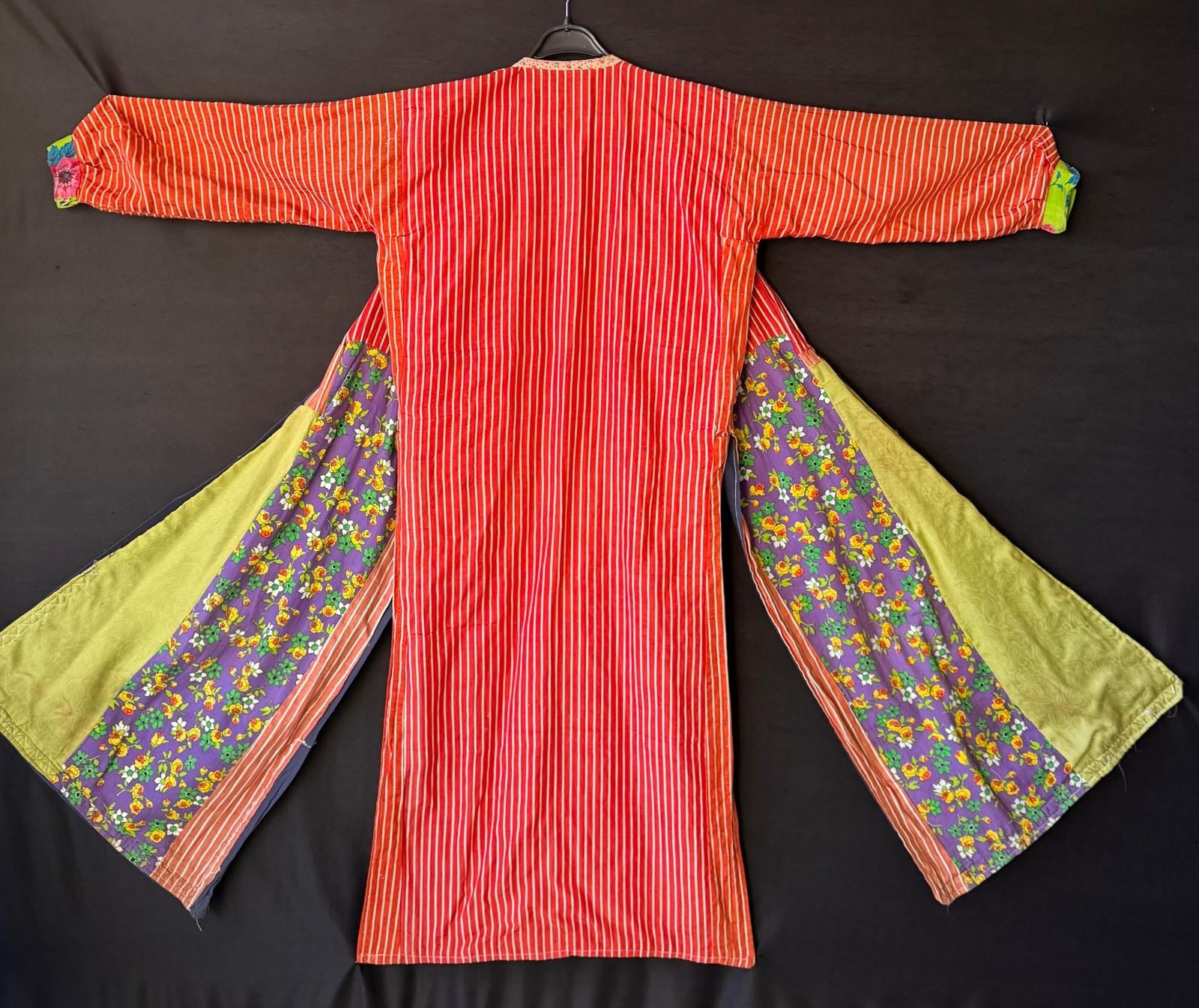 1900s Antique Ottoman Turkish Costume,Anatolian Three Skirts, Antique Kaftan