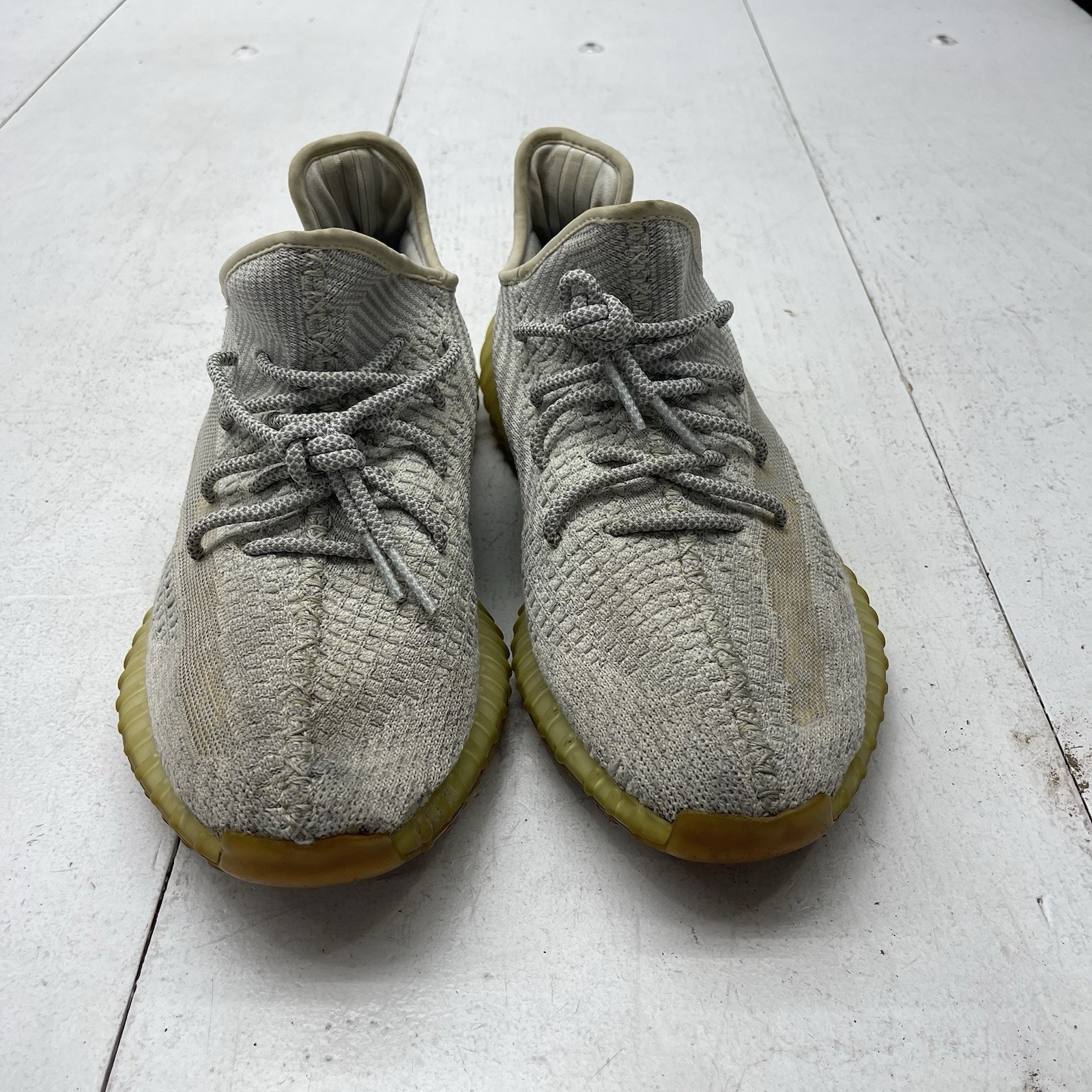 Adidas Grey Yeezy Boost 350 V2 prime Knit “Yeshaya Reflective” Mens Size 12