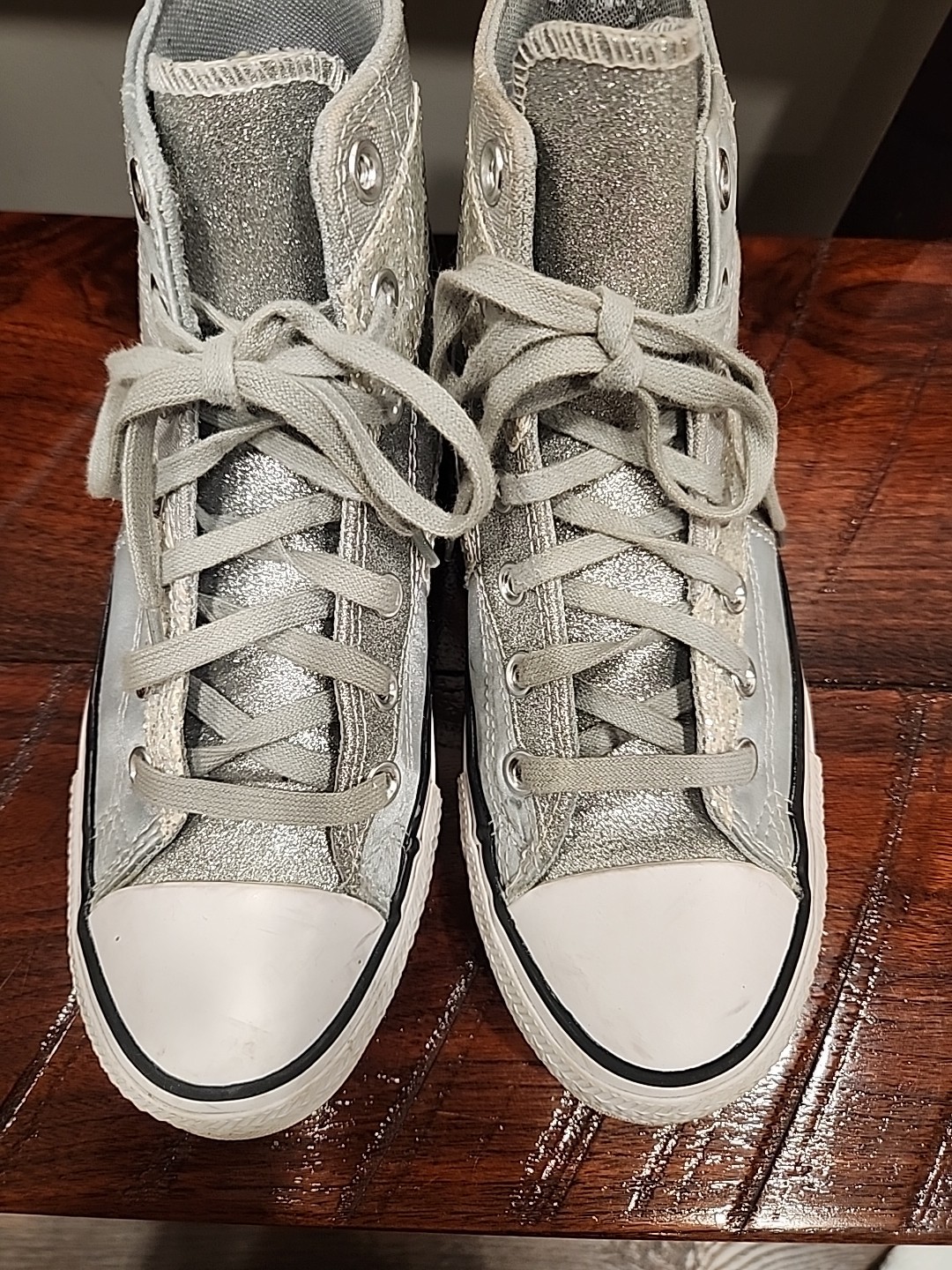 Converse All Star Chuck Taylor Ash Stone Glitter 569426C Grey Glitter size 7
