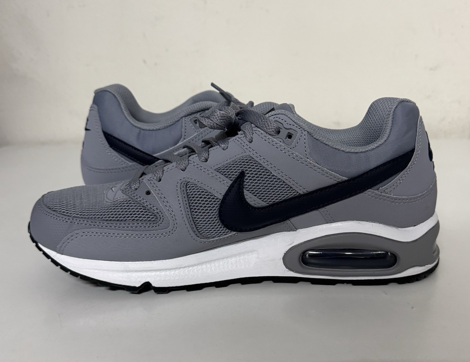 Nike Air Max Command Stealth Grey Black White Mens Sz 9.5 Sneakers 629993-040