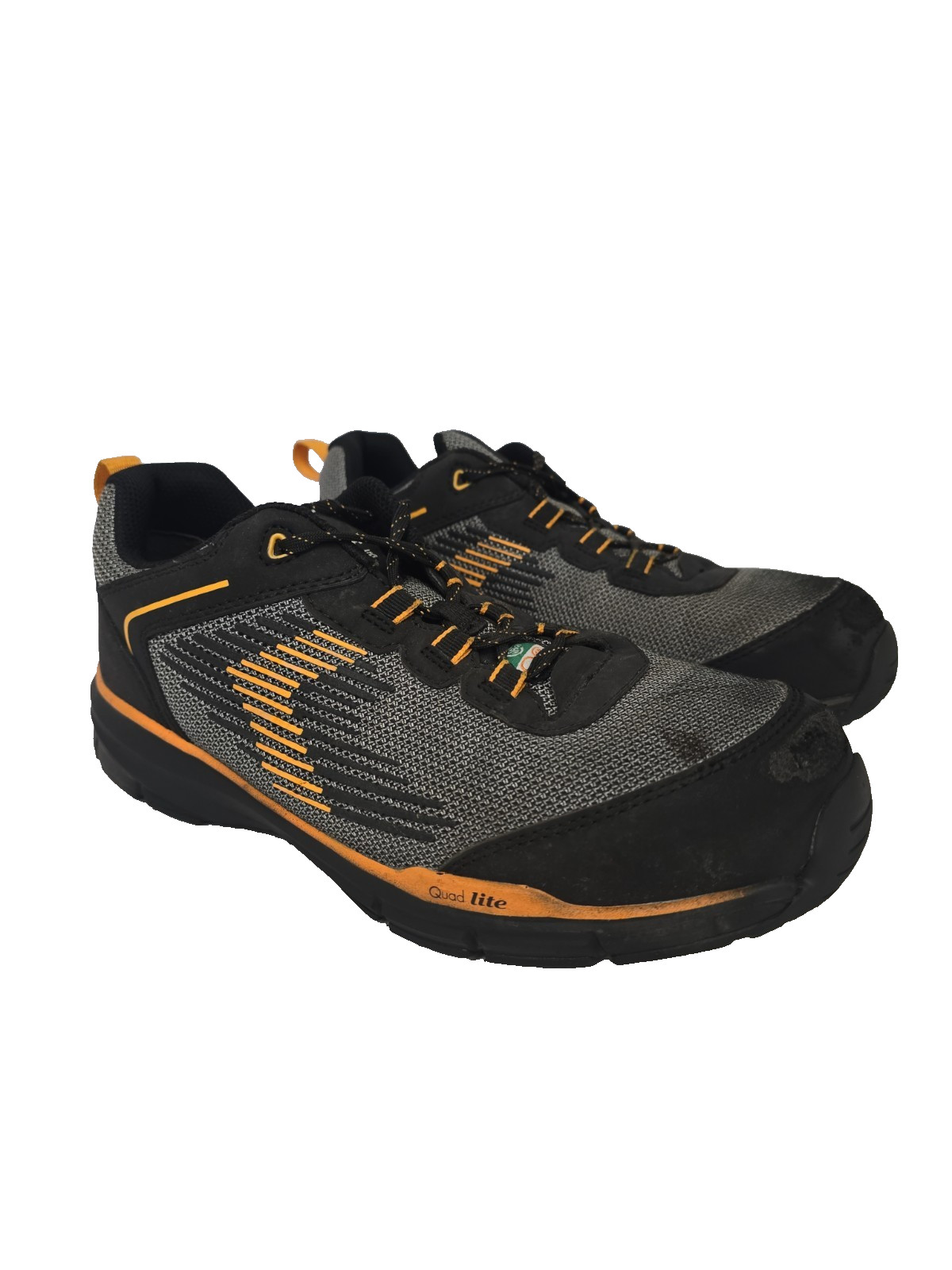 Dakota Men’s 3600 WorkPro Series Steel Toe Work Shoe Black/Yellow Size 8.5M