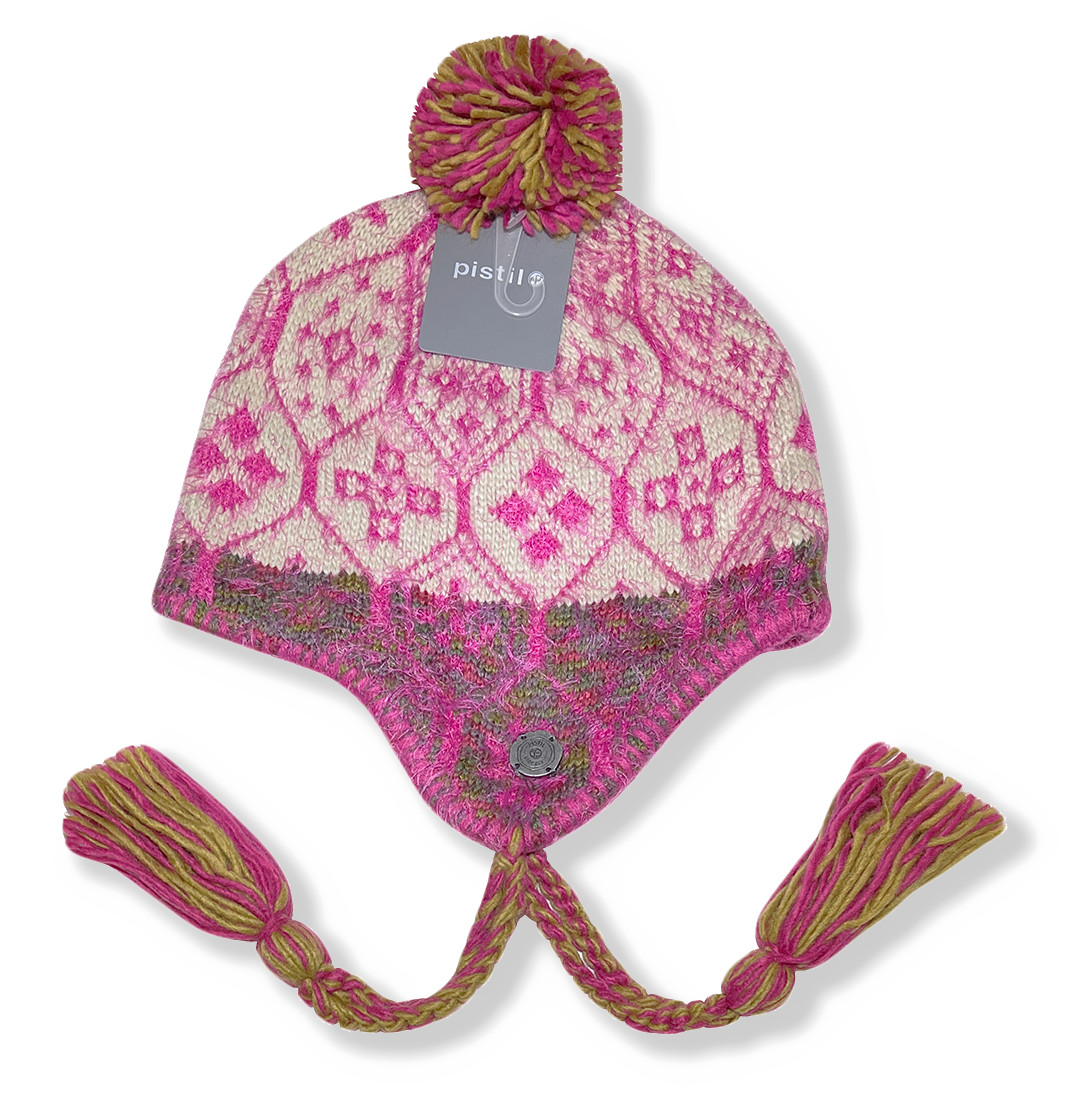 Pistil Karina Beanie – NWT Womens One Size Pink / Multi – #44888-F6