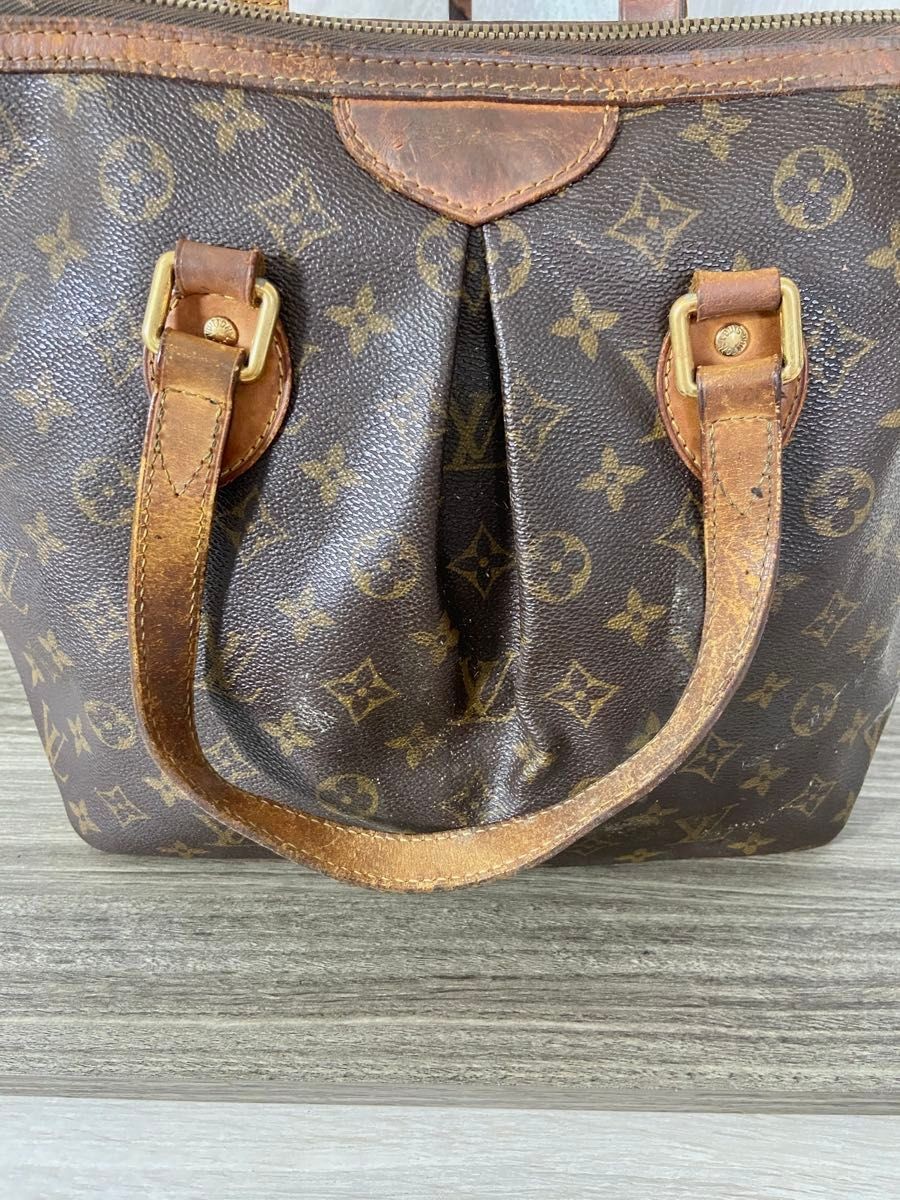 LOUIS VUITTON Bag: Palermo GM M40146 Brown W30H26D17cm w/o accessories;