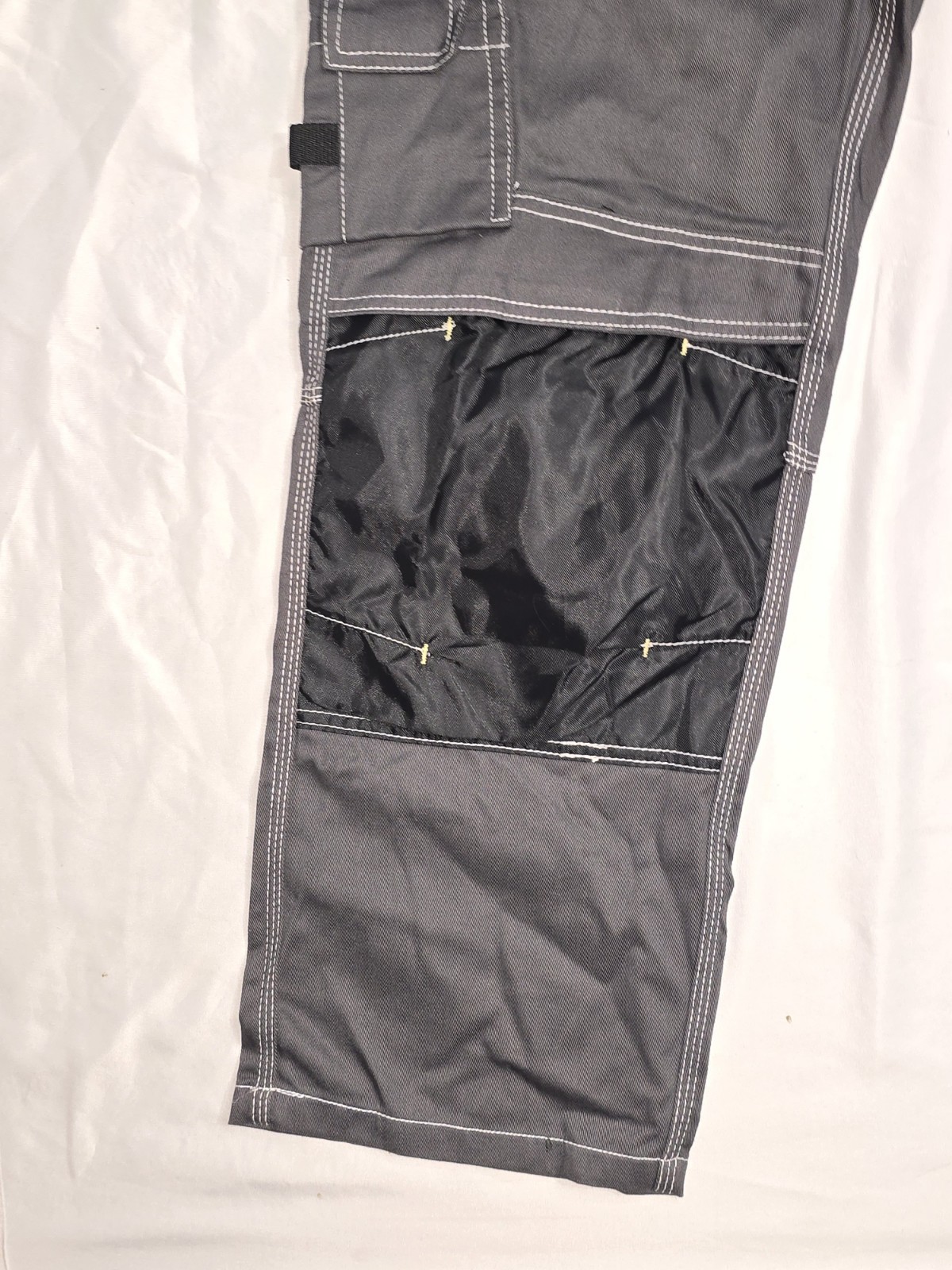 Men’s Construction Pants Utility Carpenter Cordura Knee Reinforced Trousers 38