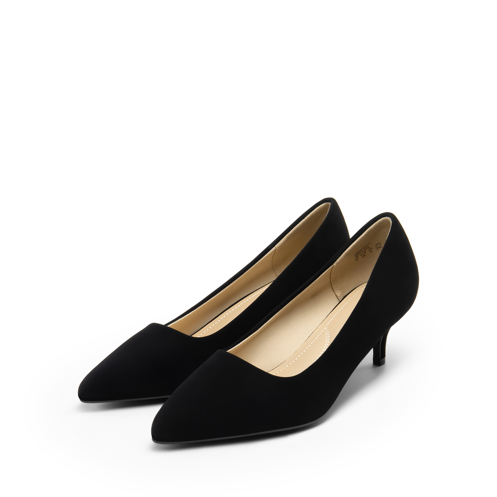 Women’s Pumps 2″ Kitten Heel Pointed Toe Office Lady Low Heel Dress Shoes
