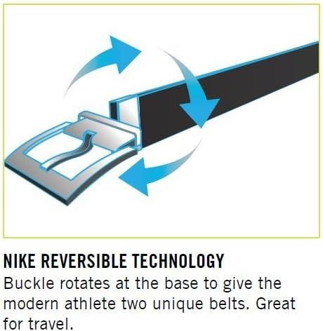 NIKE Men’s Reversible Stretch Belt – Adjustable One Size, Web Design