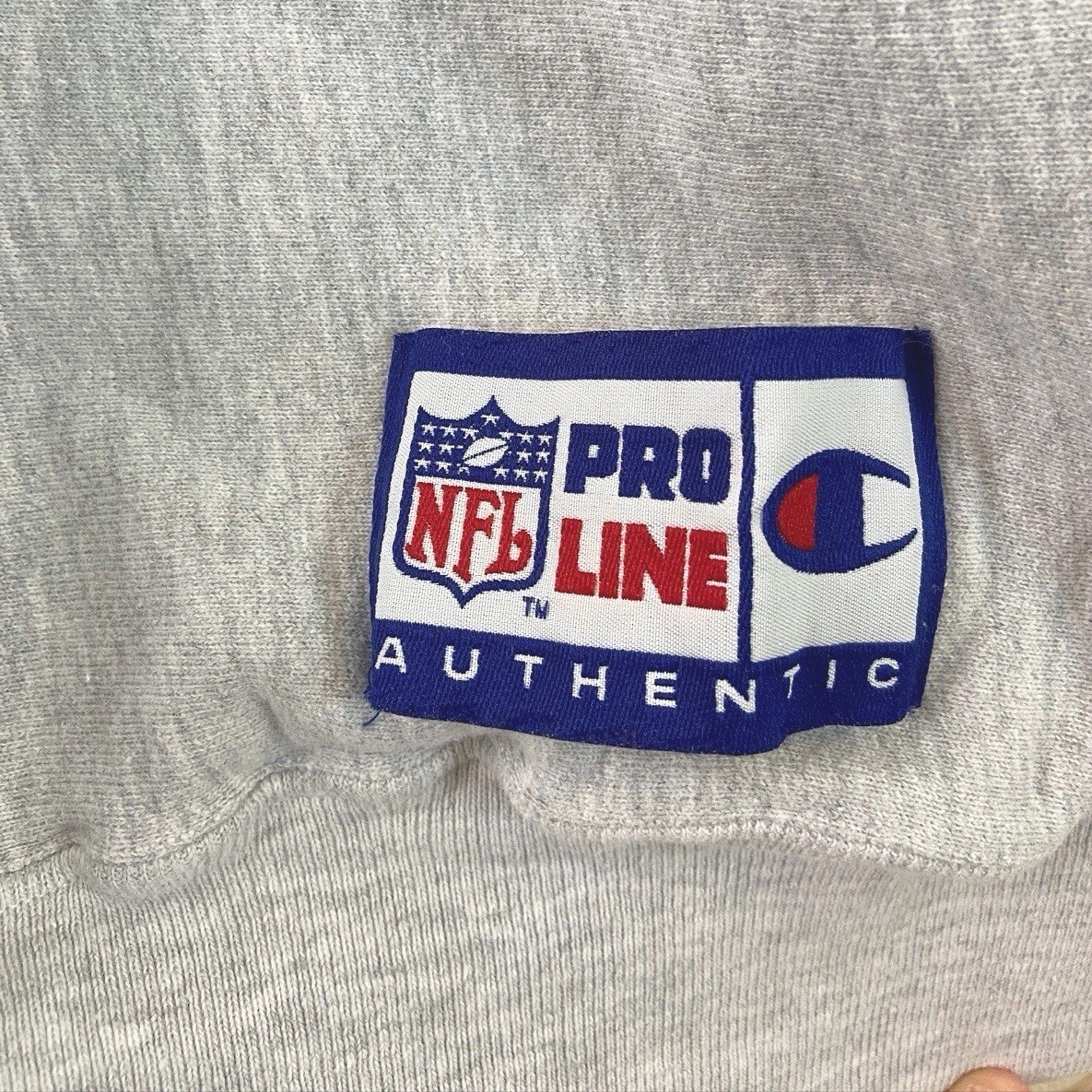 Vintage 90’s Champion Reverse Weave Indianapolis Colts NFL Grey Sweatshirt