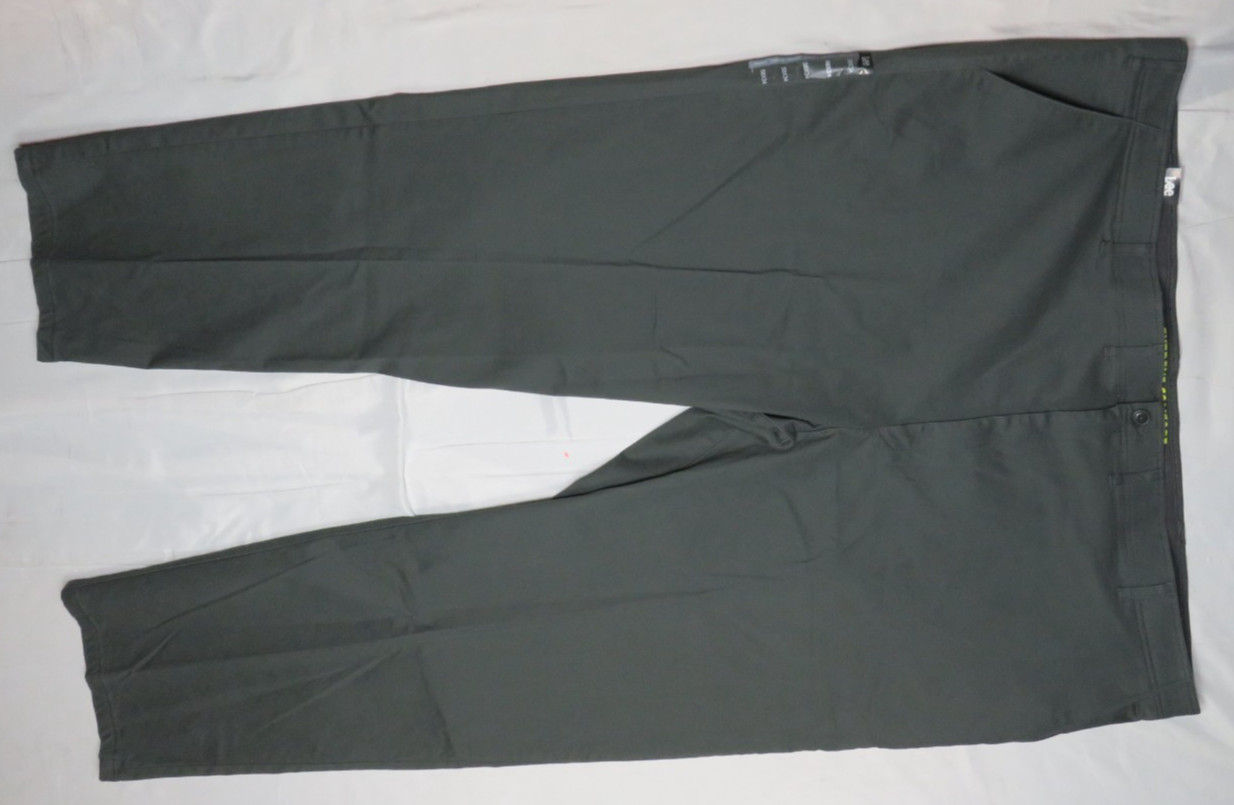LEE PANT 58×34 CHARCOAL KHAKI EXTREME COMFORT STRAIGHT PERFORMANCE STRETCH NWT