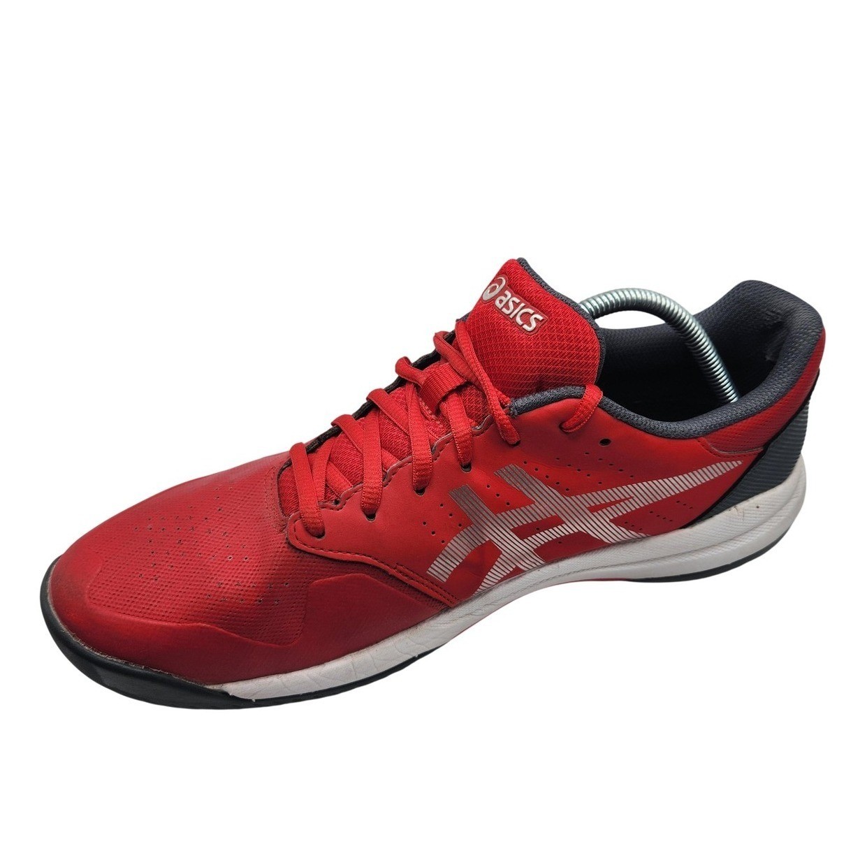 ASICS GEL Game 7 Shoes Mens Size 11 Red Tennis Court Athletic Sneakers 1041A042