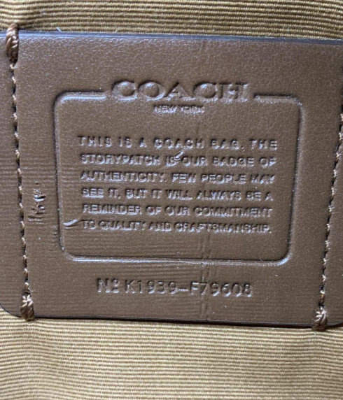 Coach White Pebbled Leather Tote Bag Carryall Shoulder Purse Hangtag F79608