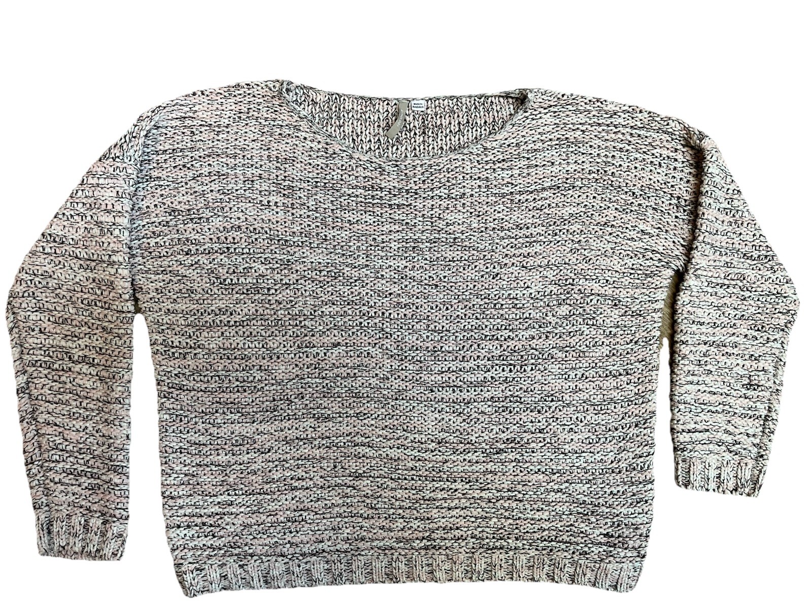 Anthology Salmon Pink Oversized Chunky Knit Ladies Jumper Size 16-18 XL