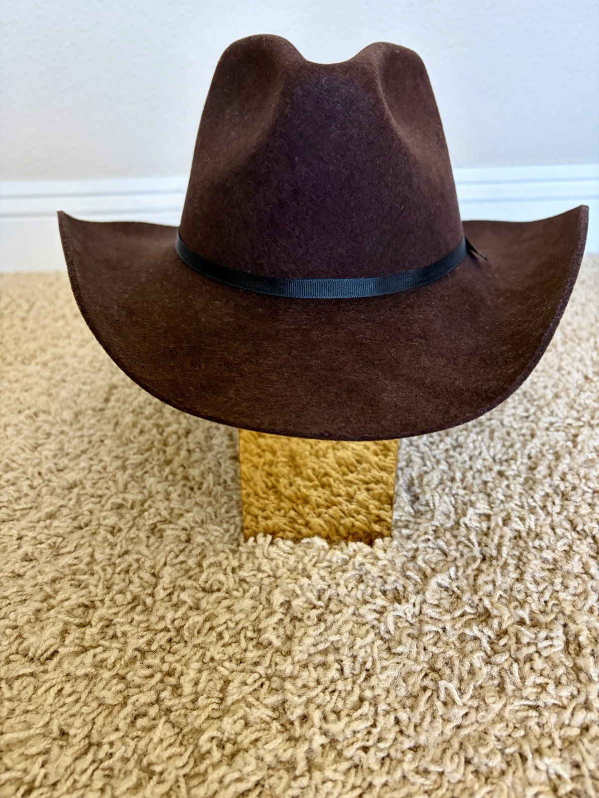Stallion by Stetson XX Premium Wool Felt Cowboy Western Hat Brown (Size 6 7/8)