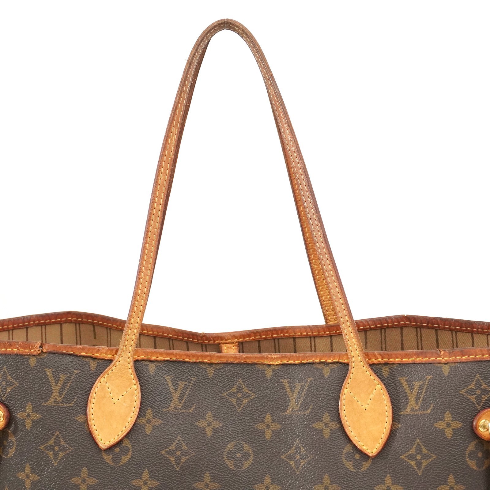 LOUIS VUITTON LV Monogram Neverfull MM M40156 Tote Bag VI2094 Auth #54372A