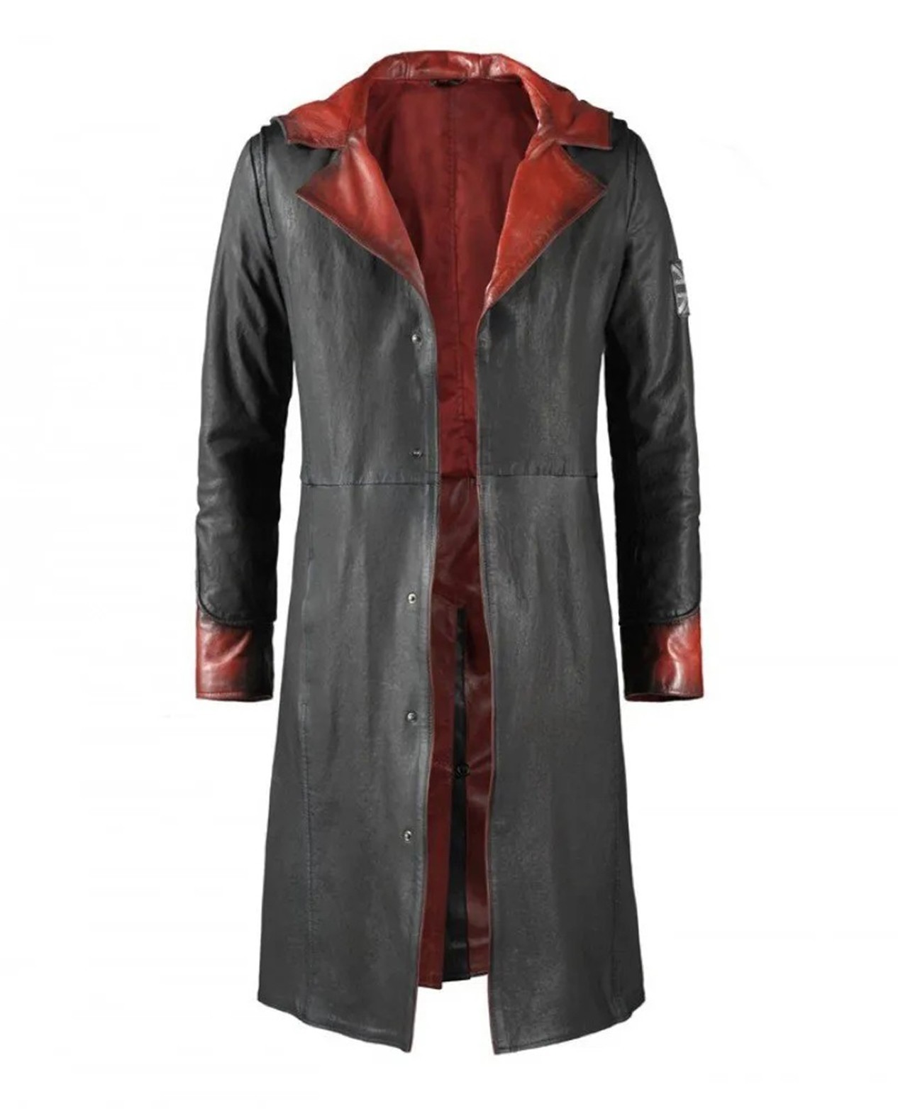 Devil May Cry 5 Inspired Dante DMC Real Sheepskin Leather Trench Coat – ALL SIZE