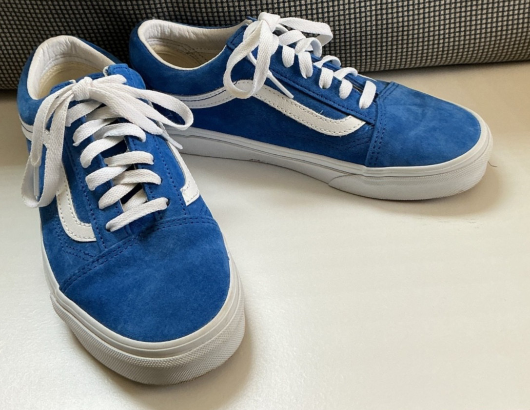 VANS ULTRA CUSH BLUE SUEDE Lace up Shoes Women’s Size 7 – US Men 4.5